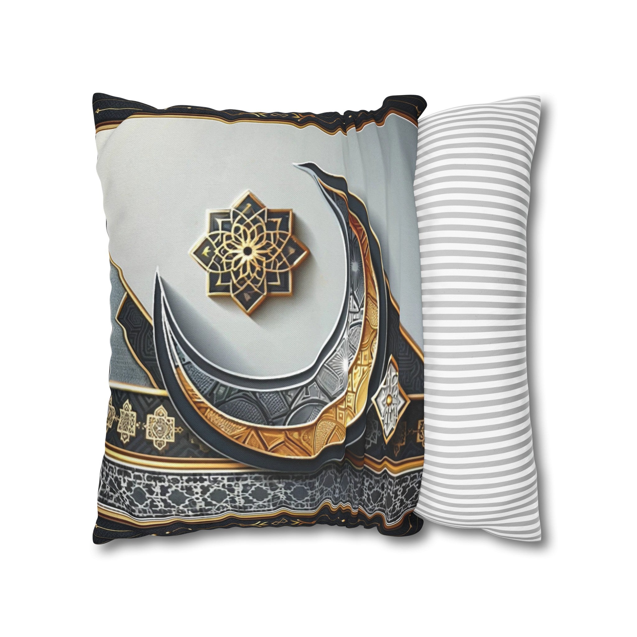 Islamic Art 8 - Polyester Square Pillowcase