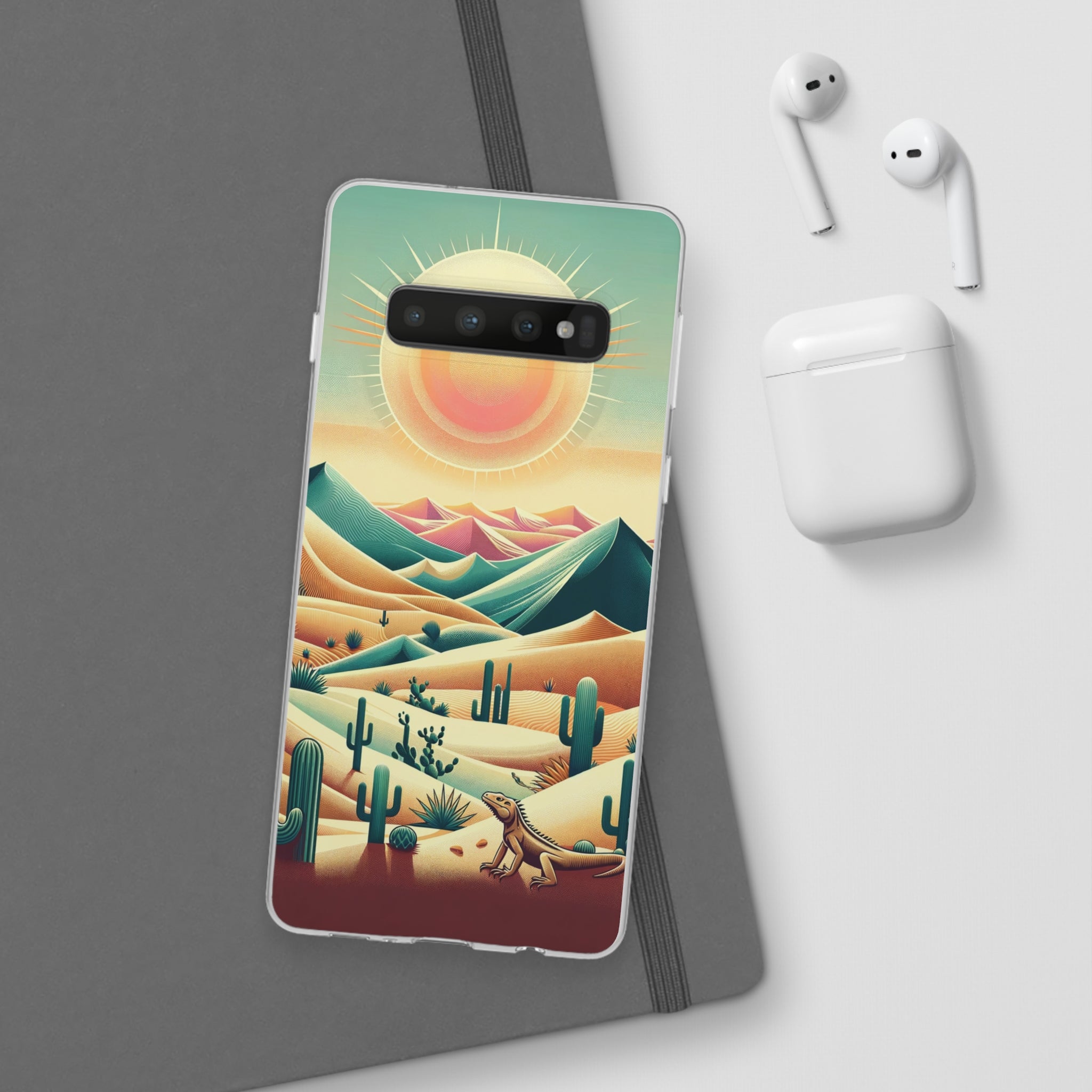 Iguana in the desert - Flexi Case (Samsung only)