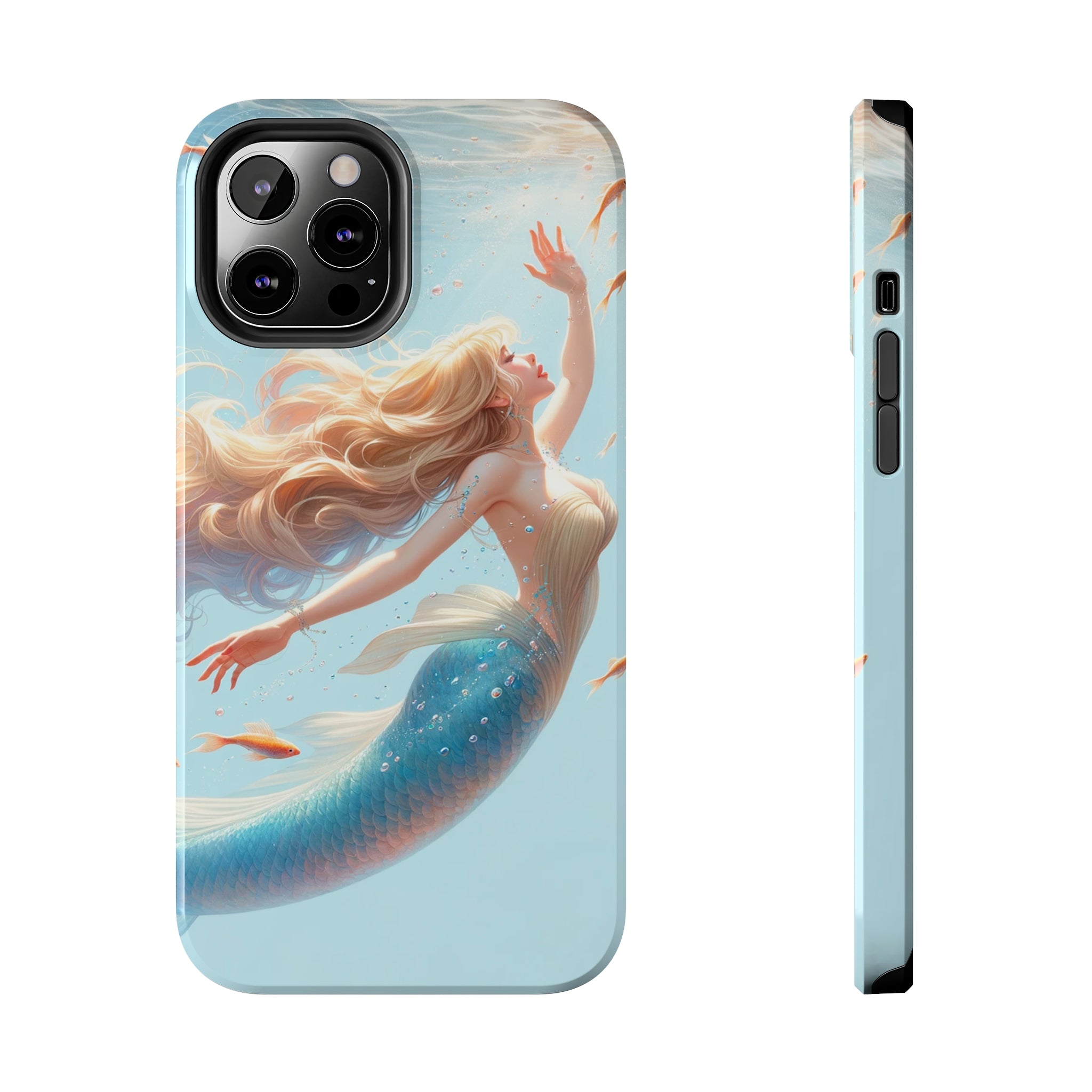 Blond mermaid - Tough Phone Case