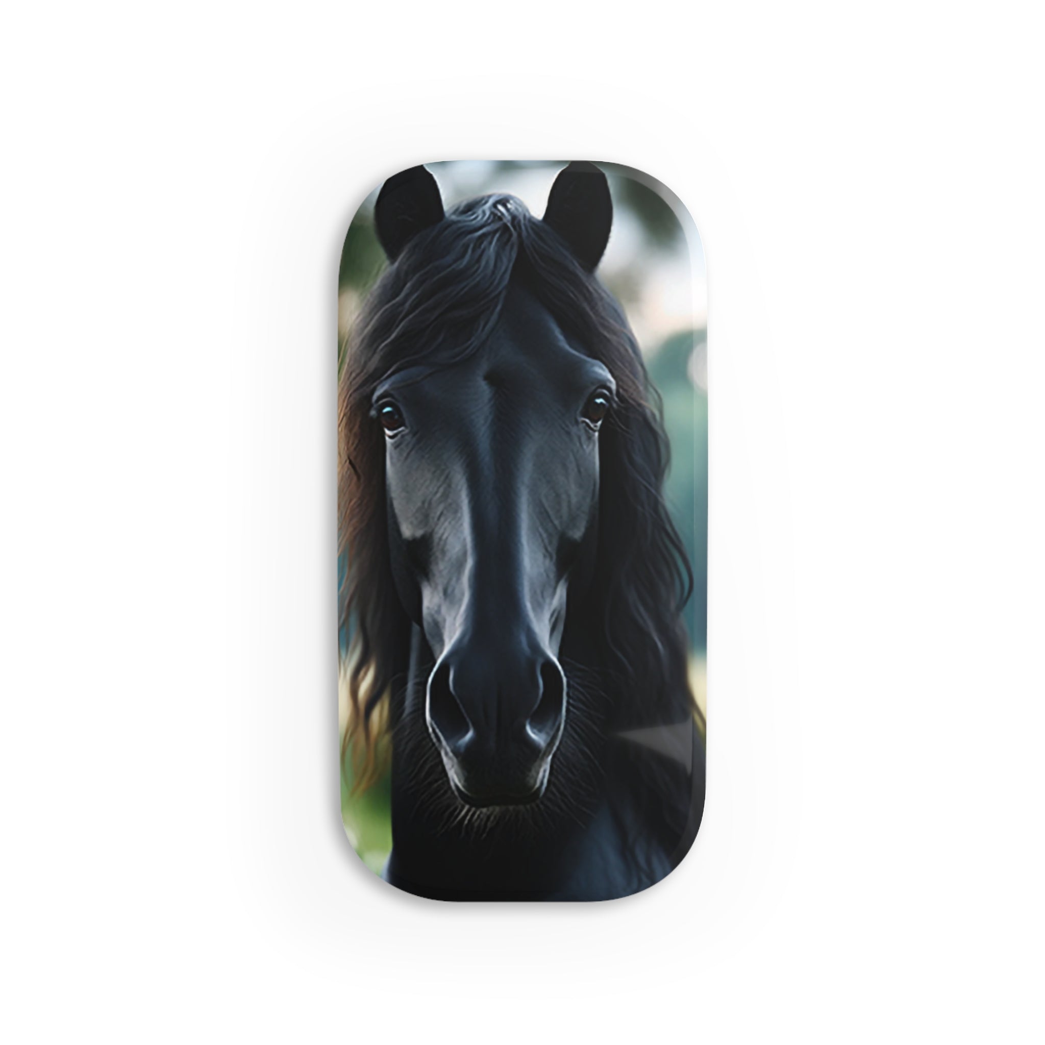 Black horse - Phone Click-On Grip