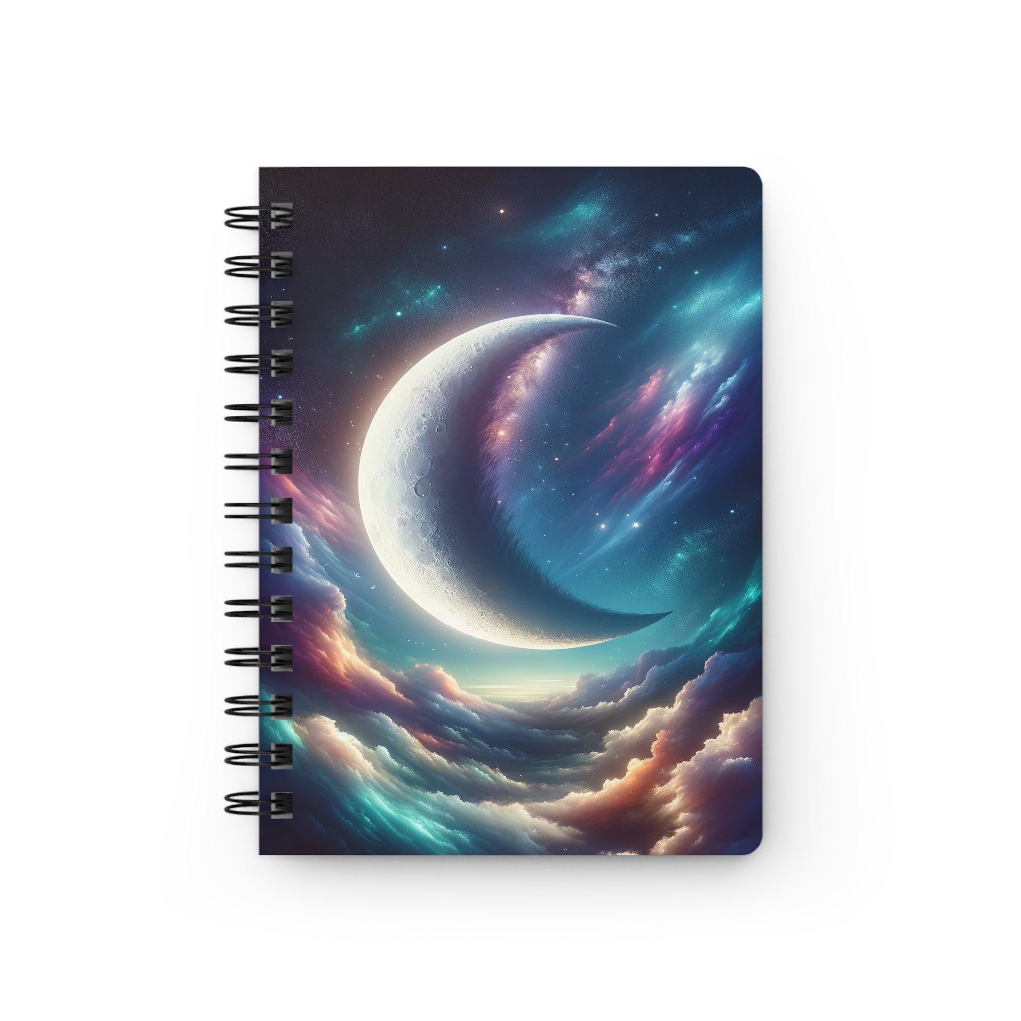 Crescent - Spiral Notebook