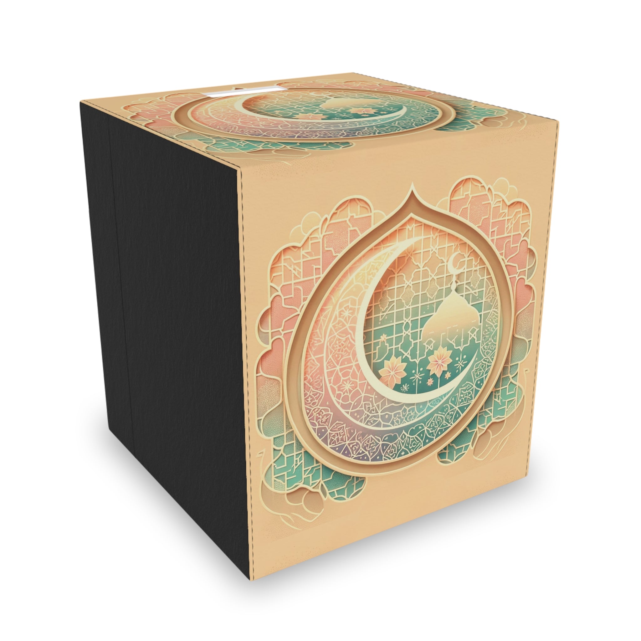 Islamic Art: Peach-coloured moon - Storage Box