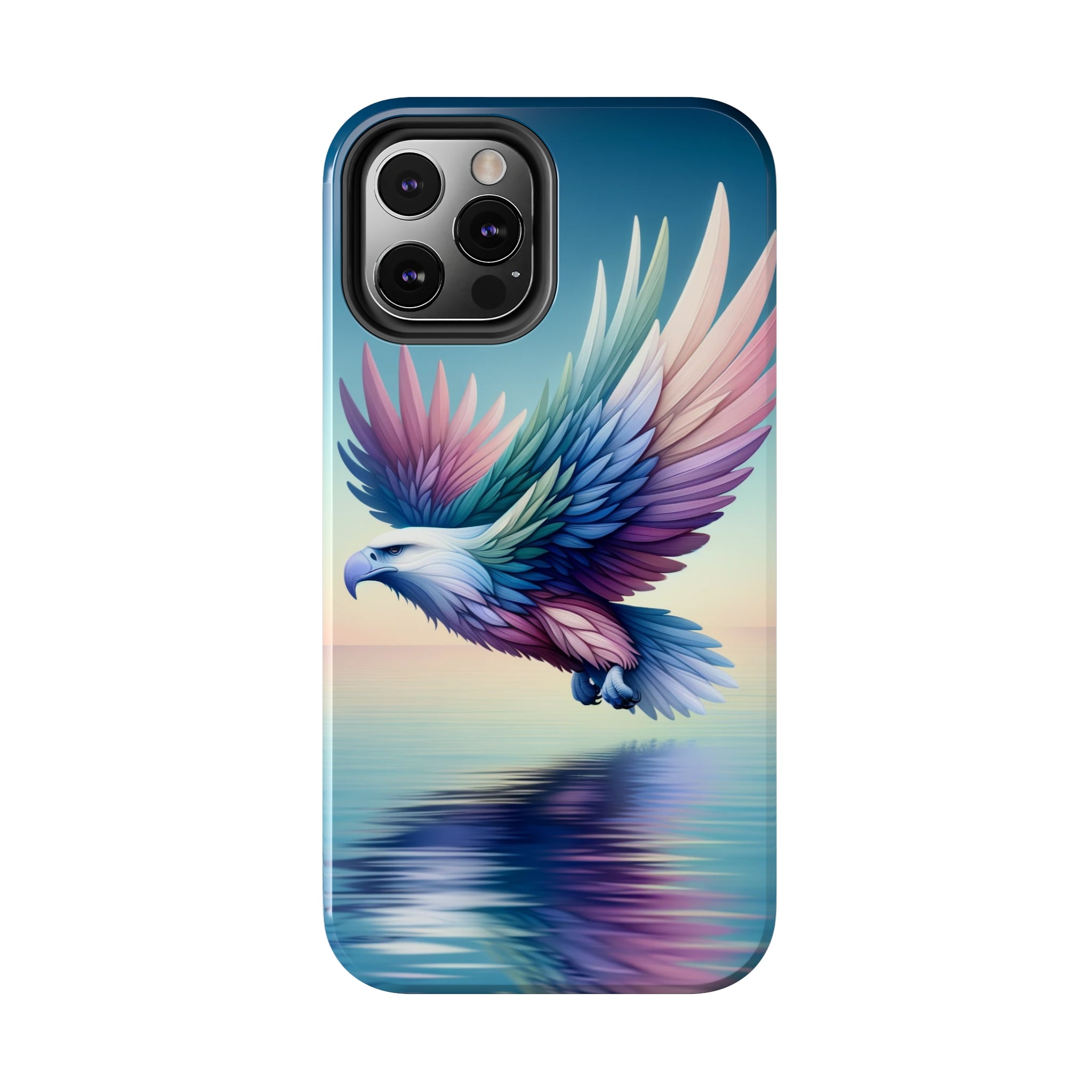 Eagle with colourful feathers - Tough Phone Case