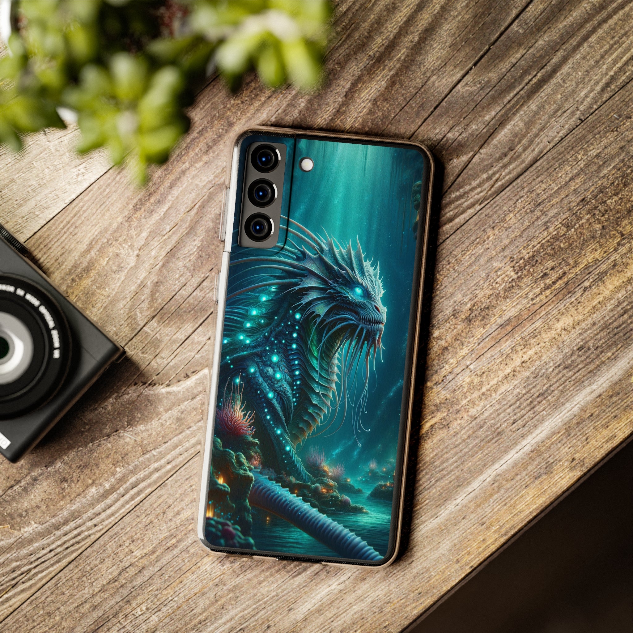 Sea monster - Soft Phone Case