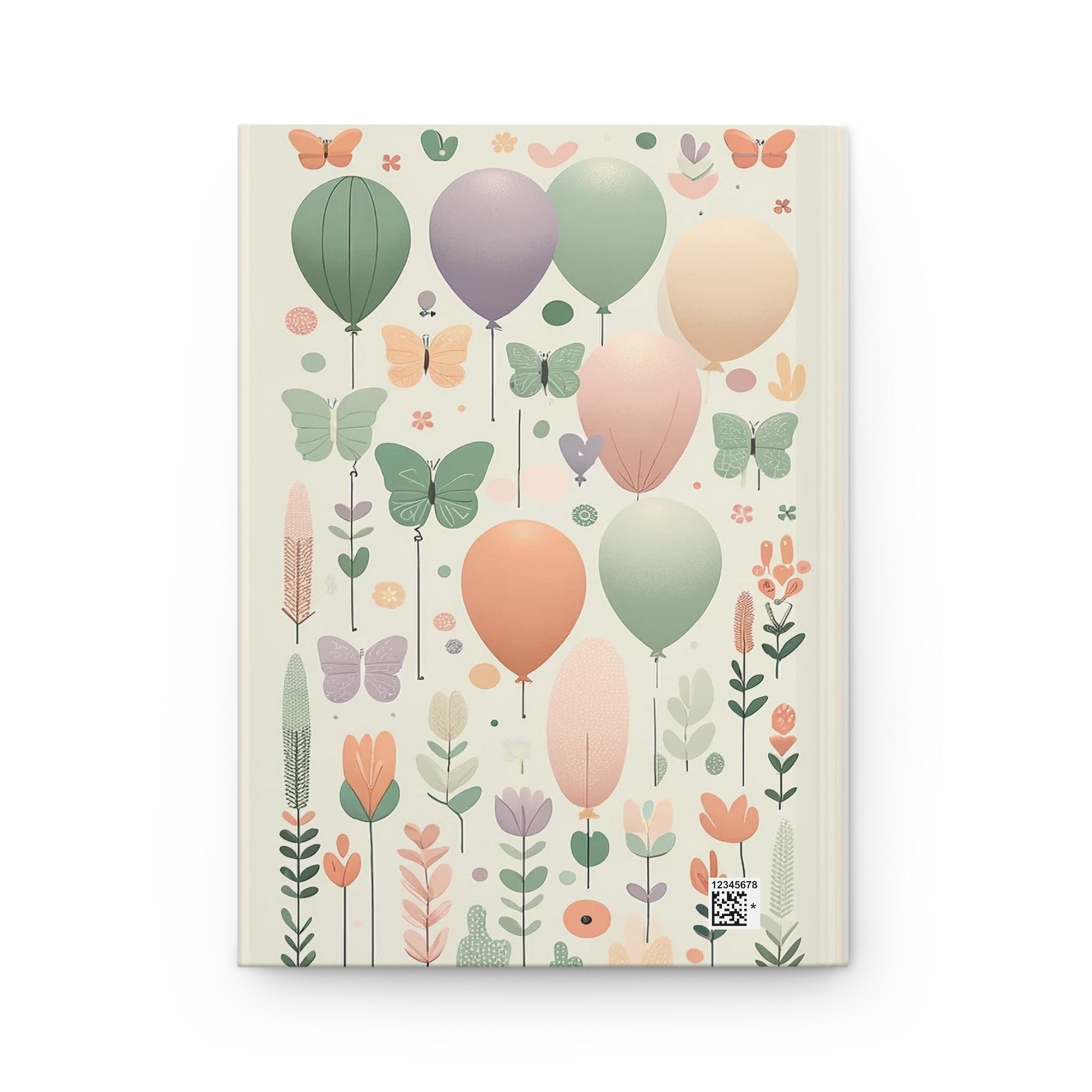 Butterflies and balloons 2 - Hardcover Notebook