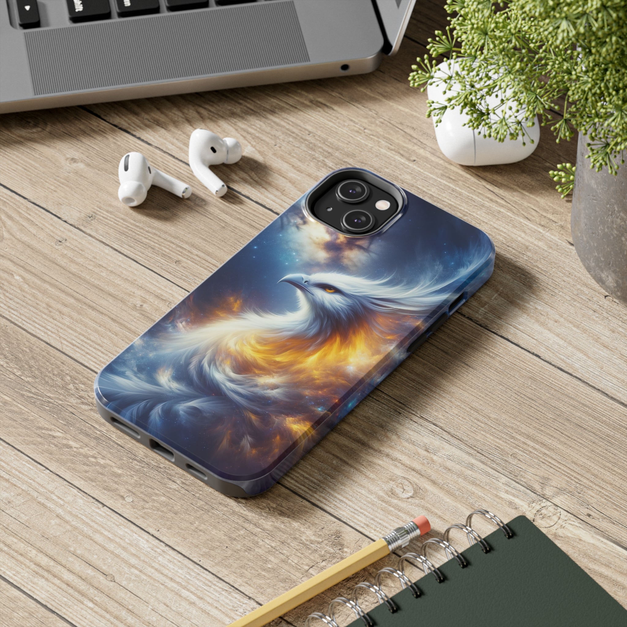 White Phoenix - Tough Phone Case