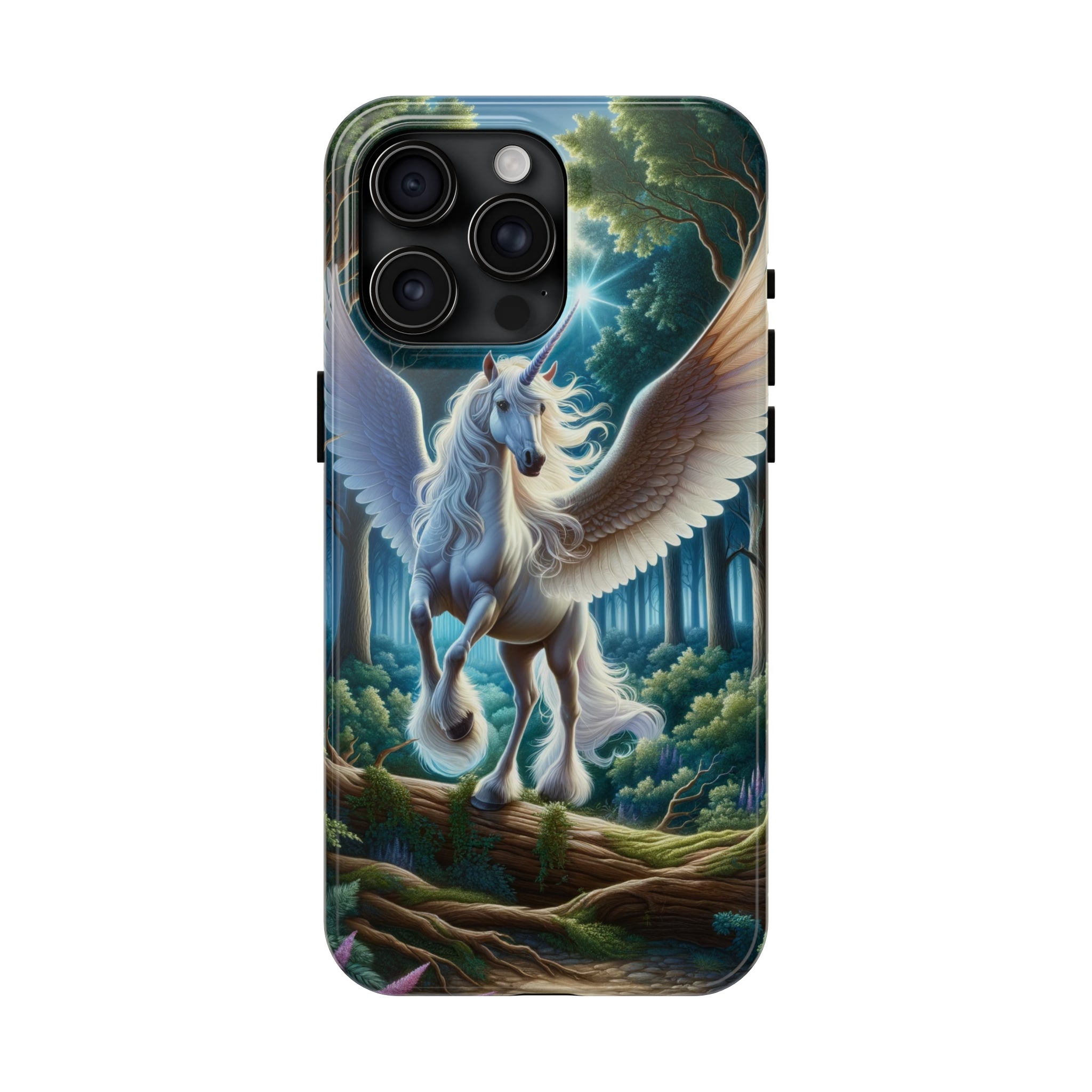 Landing Unicorn - Tough Phone Case