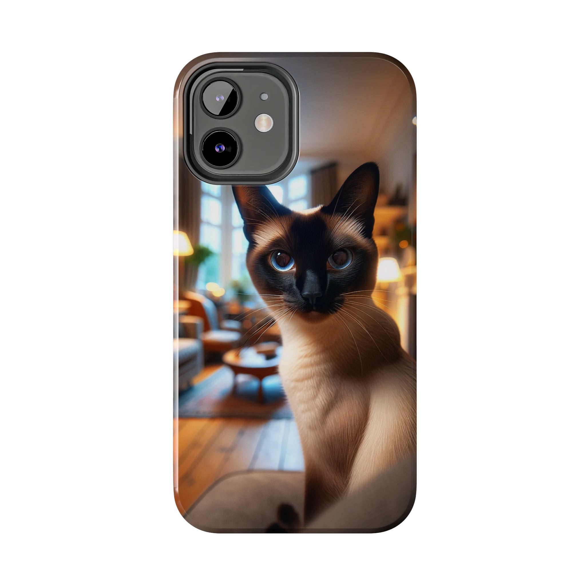 Curious cat - Tough Phone Case