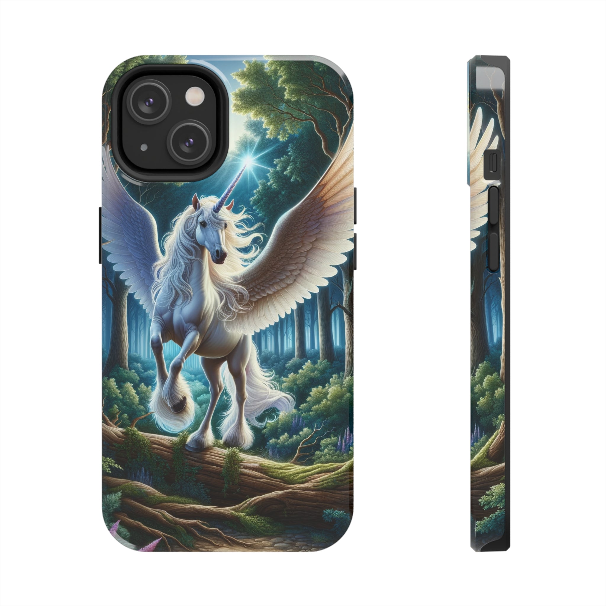 Landing Unicorn - Tough Phone Case