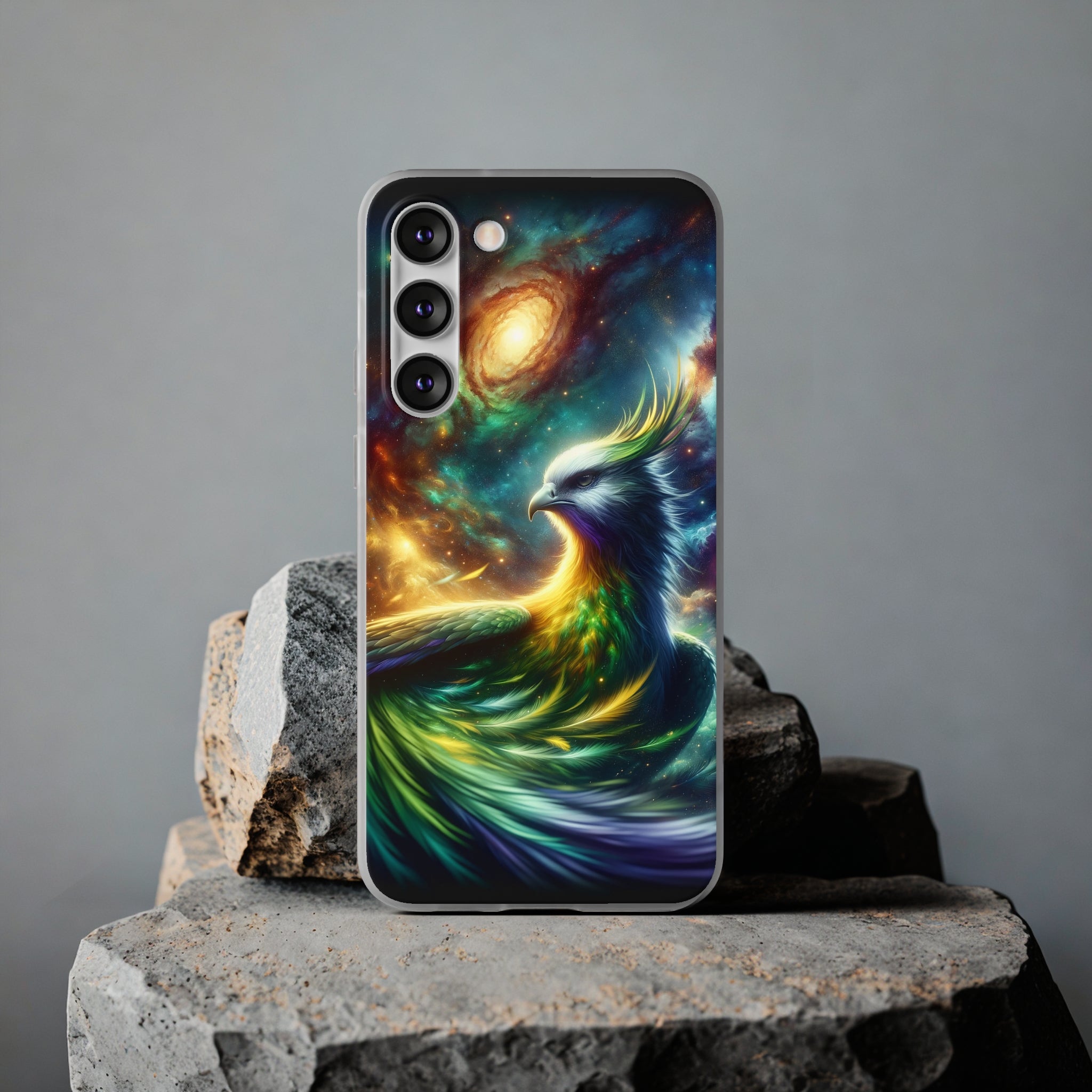 Green Phoenix - Flexi Case (Samsung only)