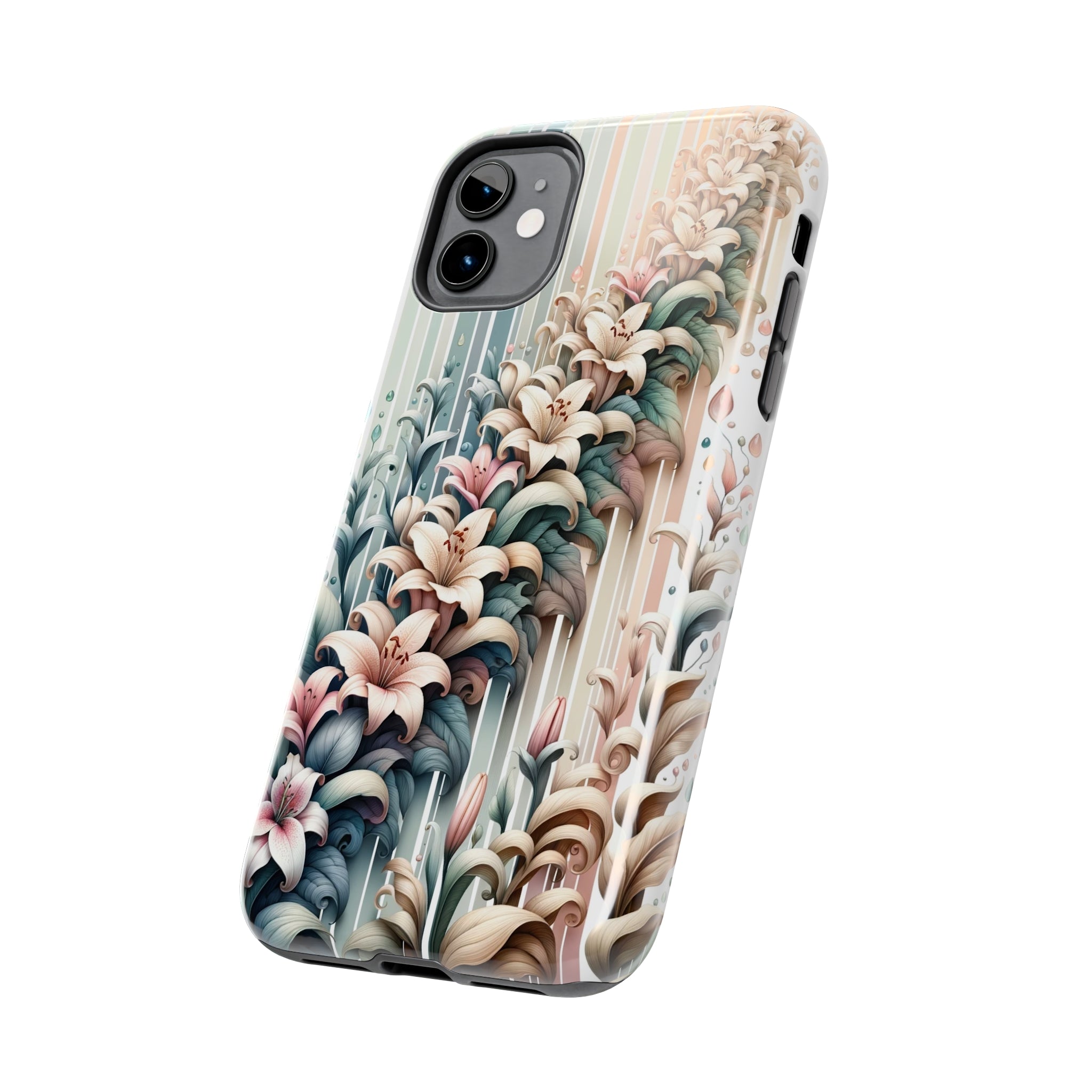 Pastel lilies - Tough Phone Case