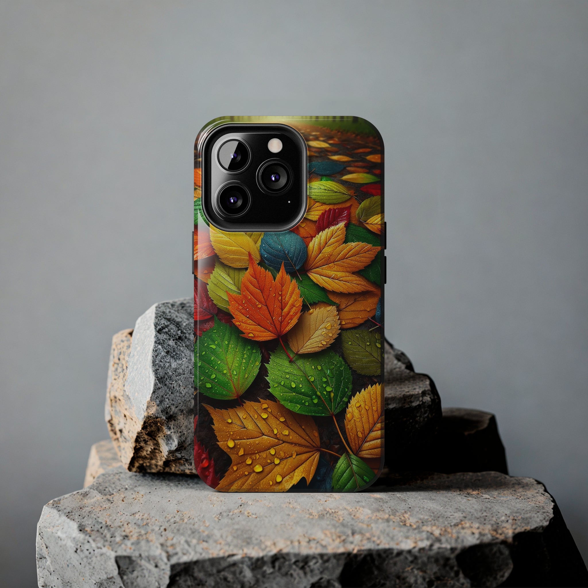 Coloured leaves - Tough Phone Case