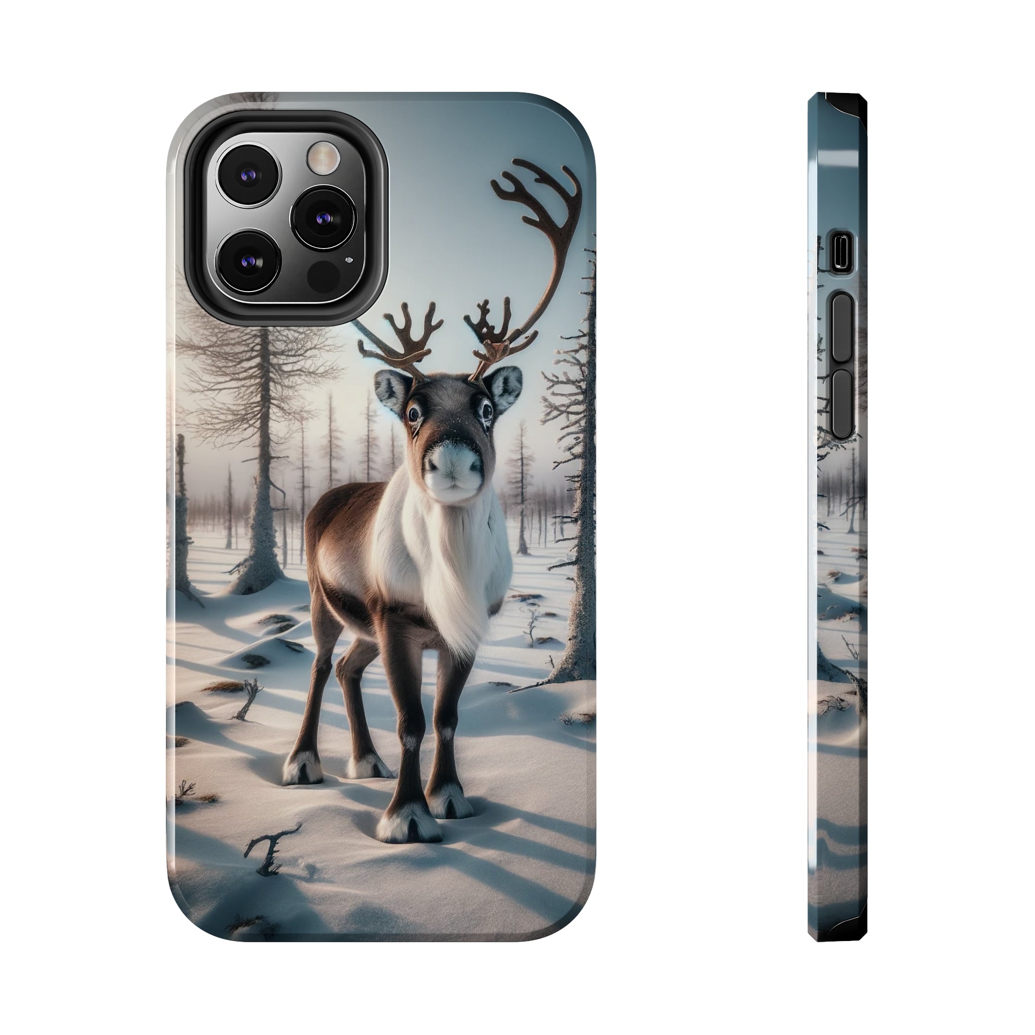 Curious reindeer - Tough Phone Case