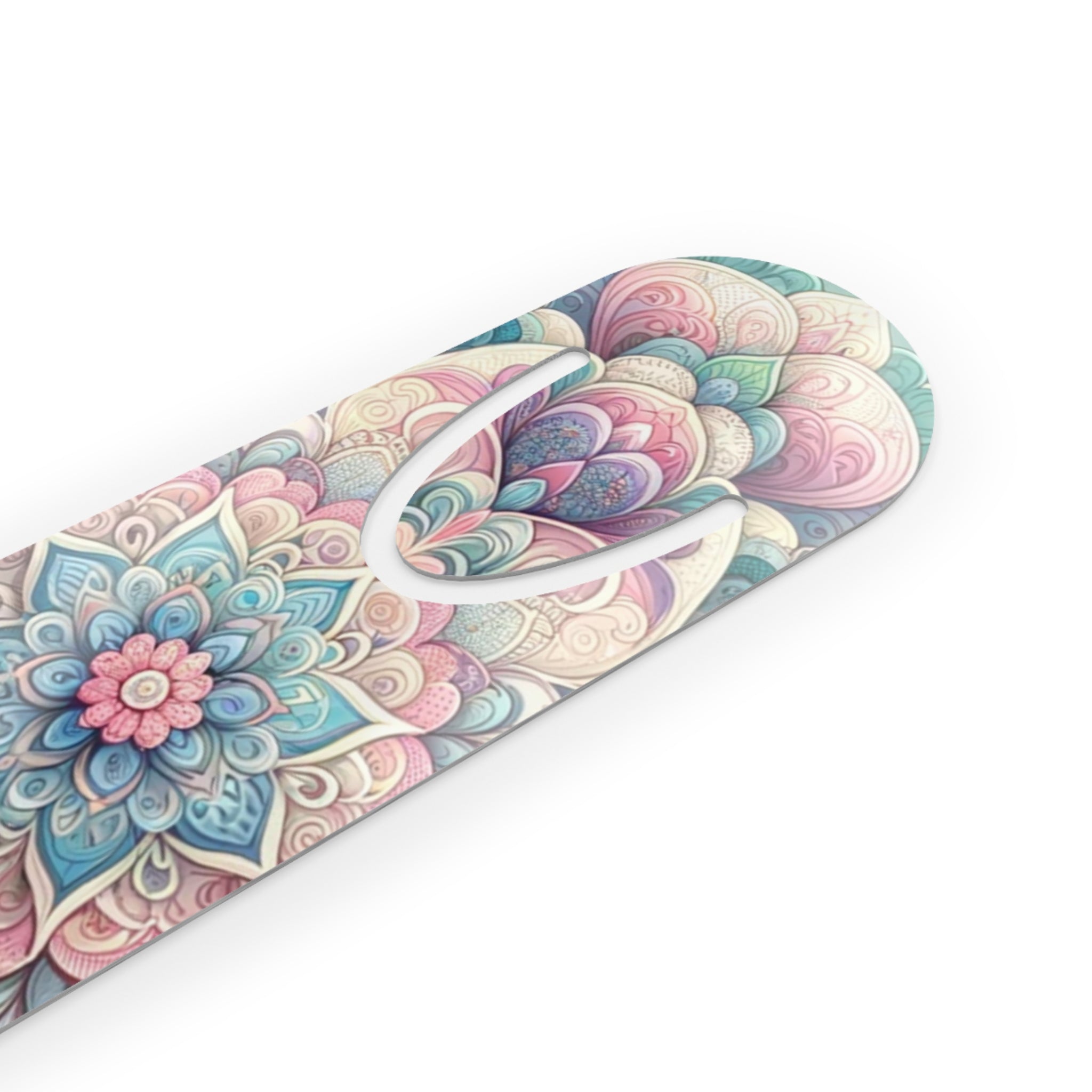 Pastel colour Flowers - Bookmark