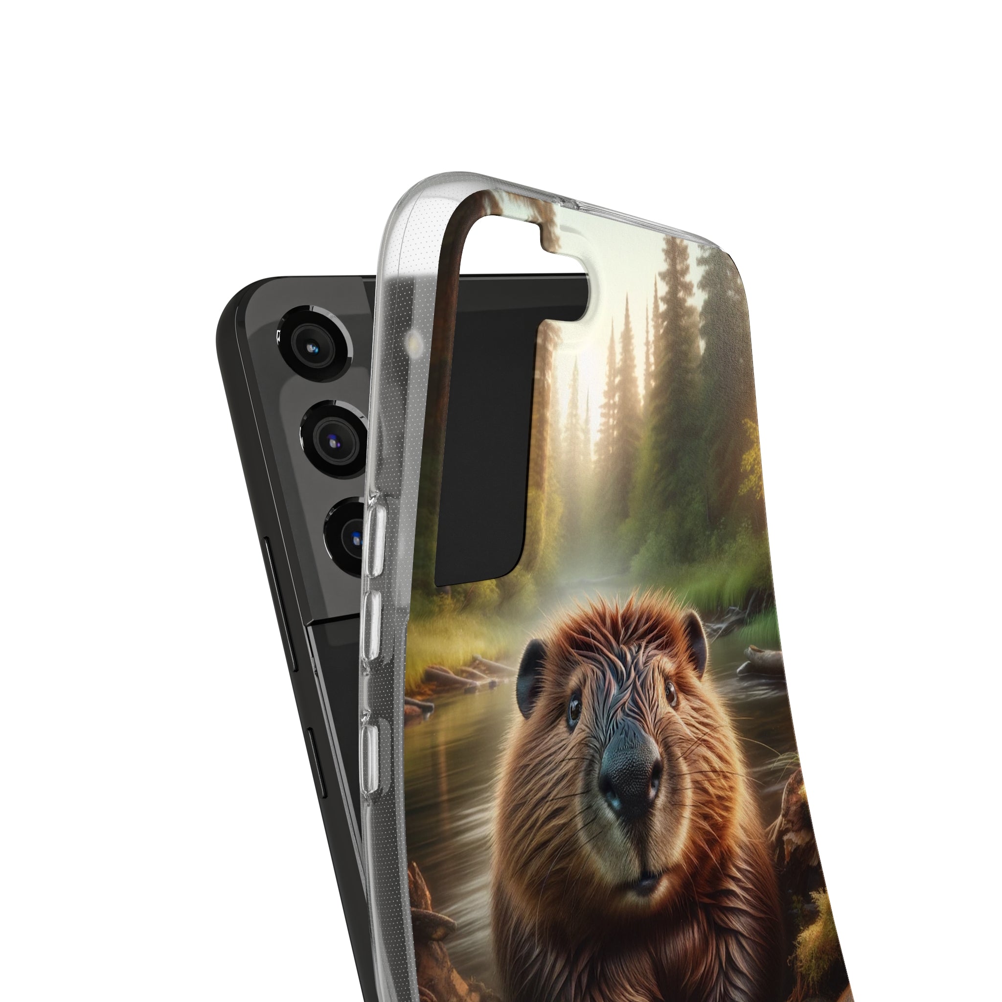 Sad Beaver - Soft Phone Case