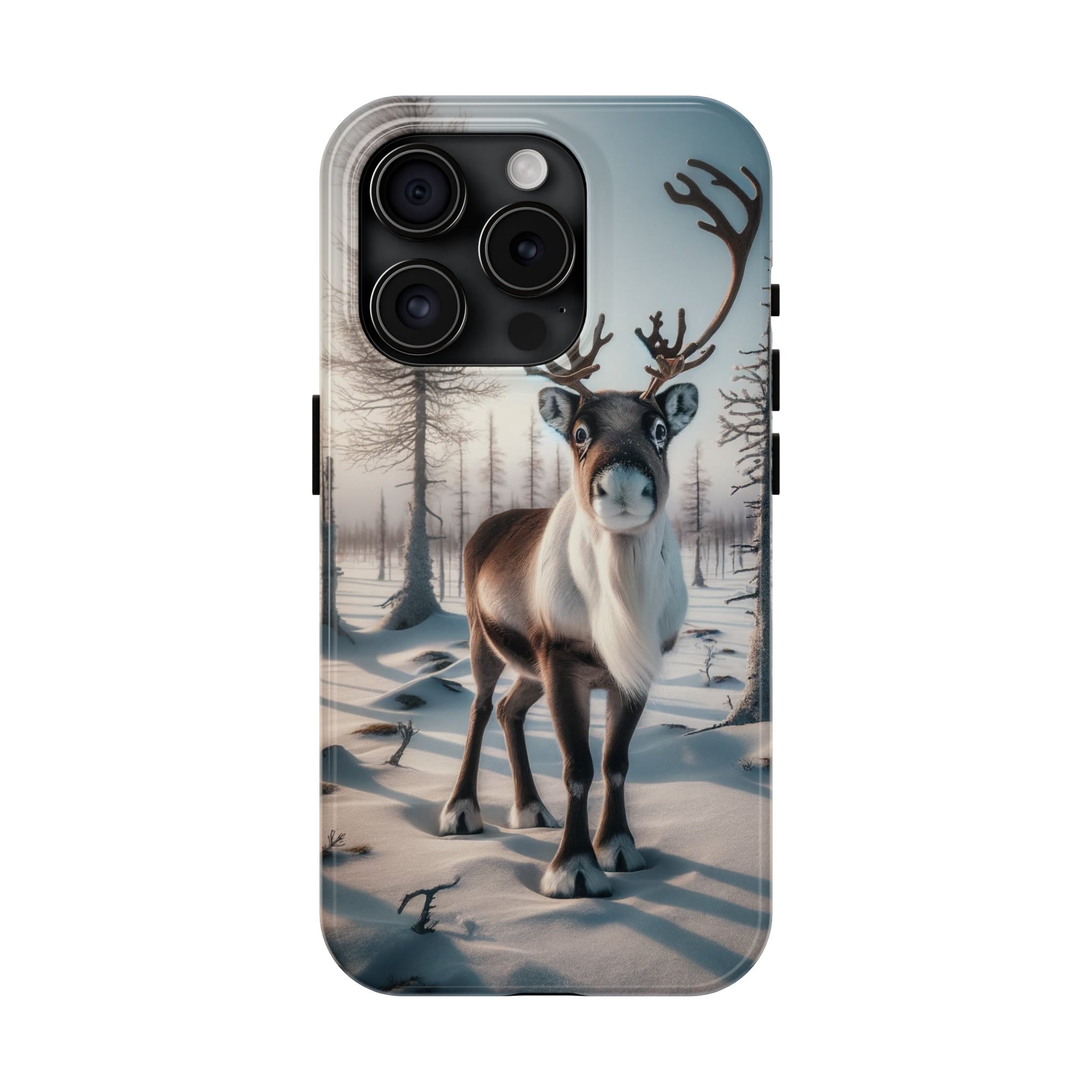 Curious reindeer - Tough Phone Case