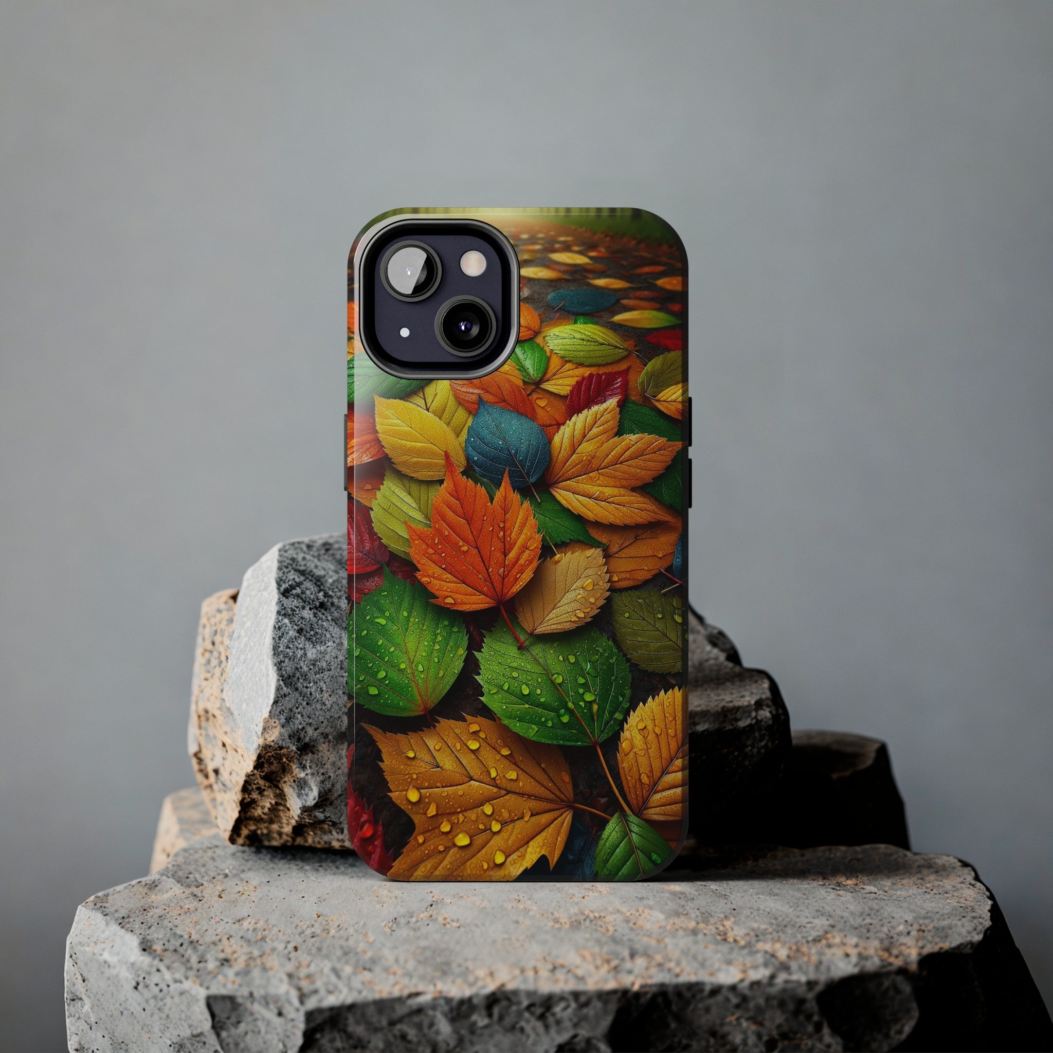 Coloured leaves - Tough Phone Case