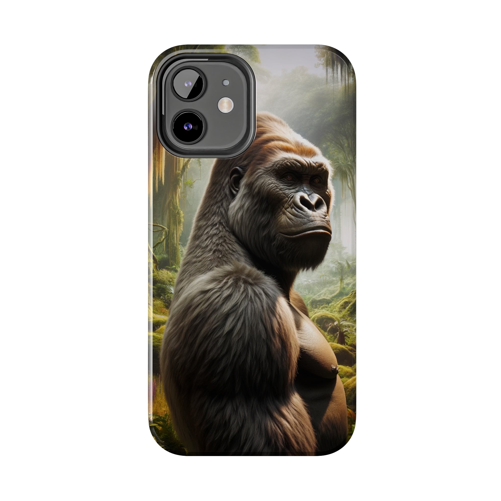 Curious gorilla - Tough Phone Case