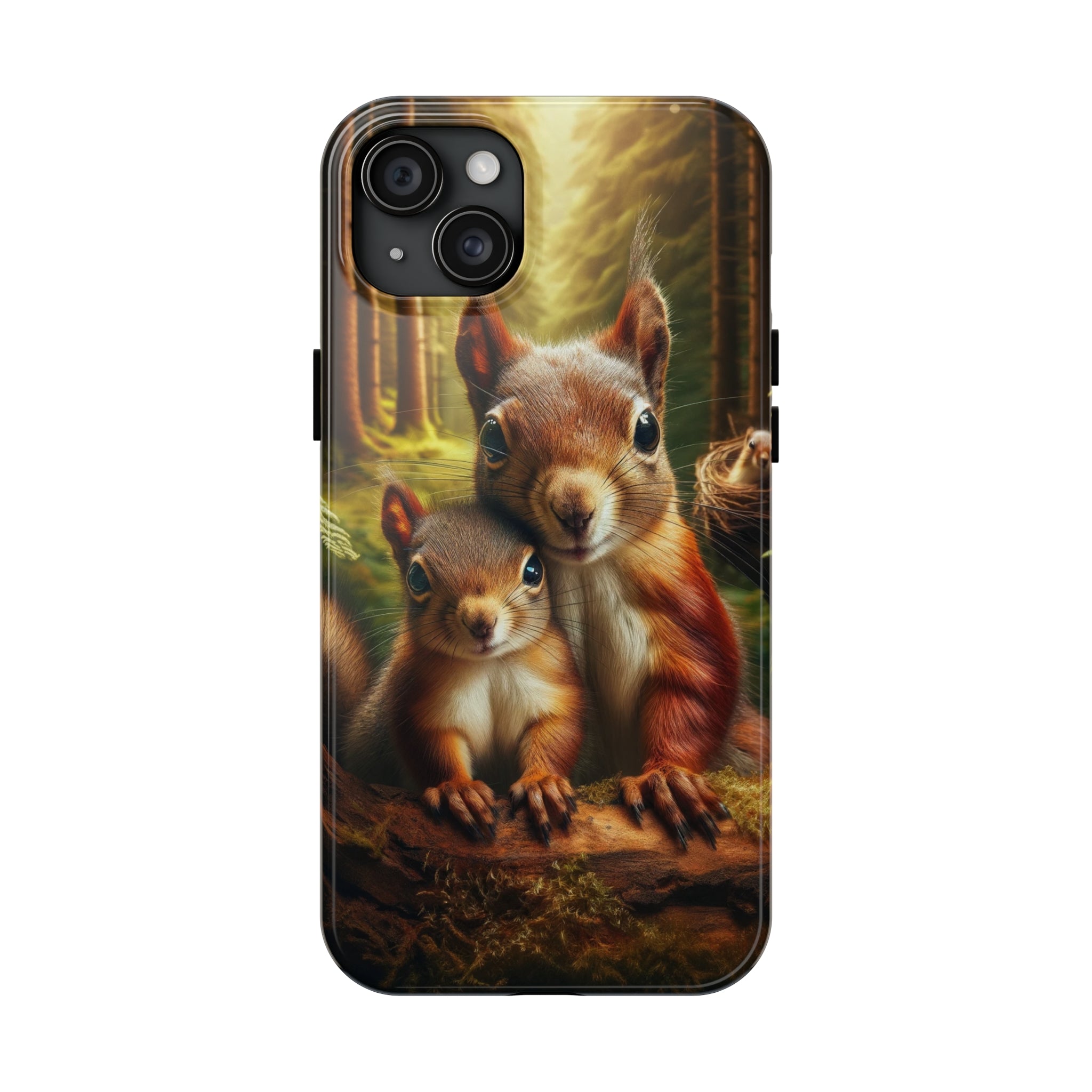 Two squirrels - Tough Phone Case