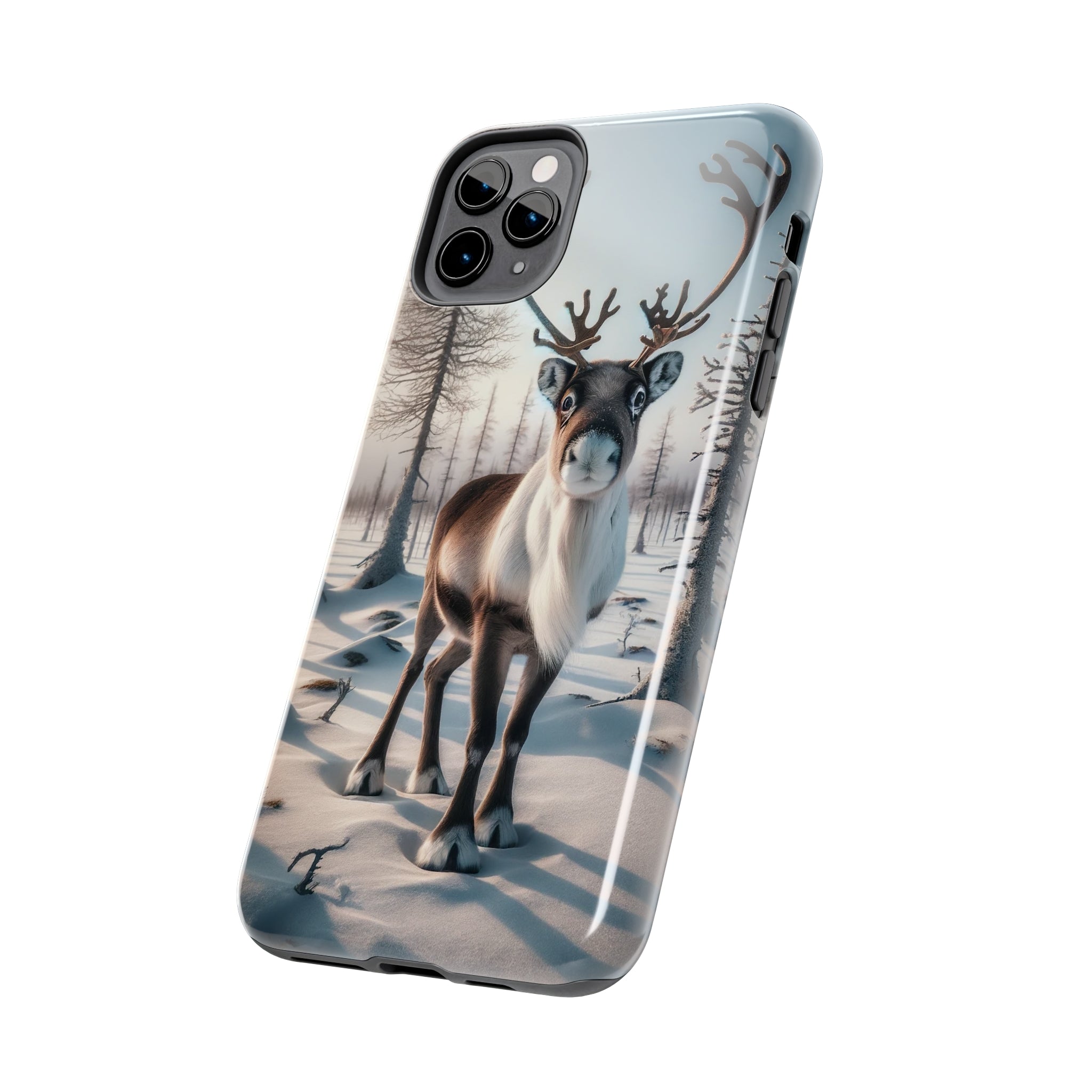 Curious reindeer - Tough Phone Case