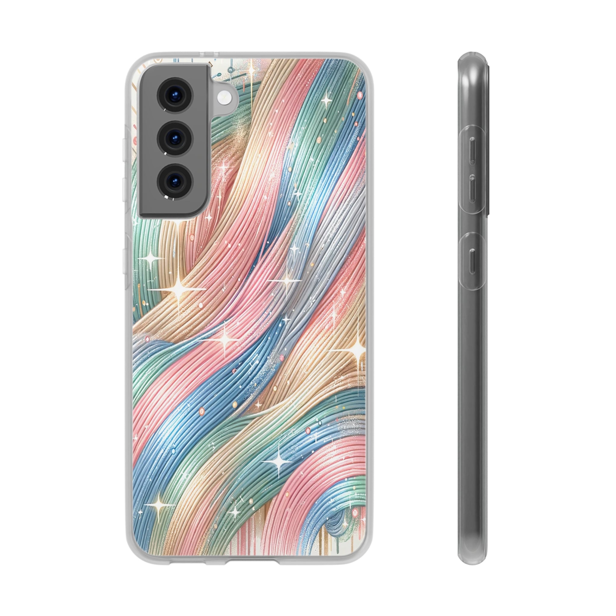 Pastel strokes - Flexi Case (Samsung only)