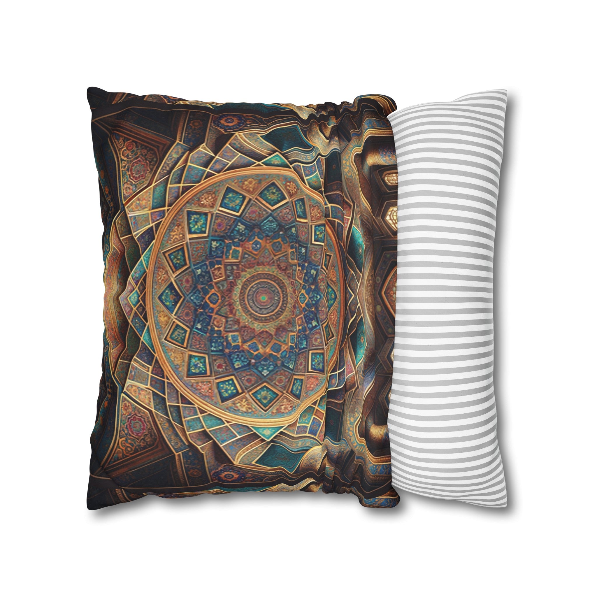 Persian Art (5) - Suede Square Pillowcase