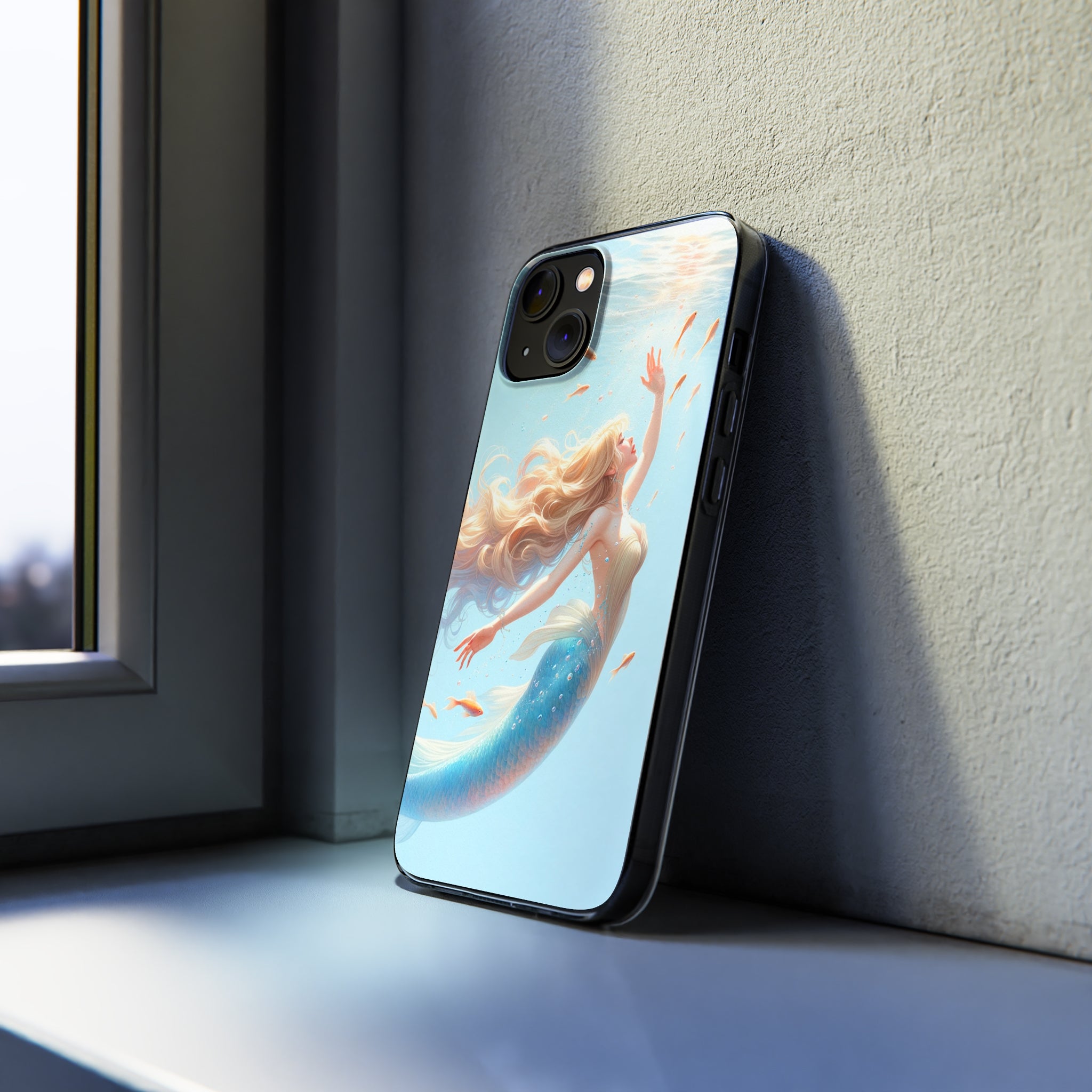 Blond Mermaid - Soft Phone Case