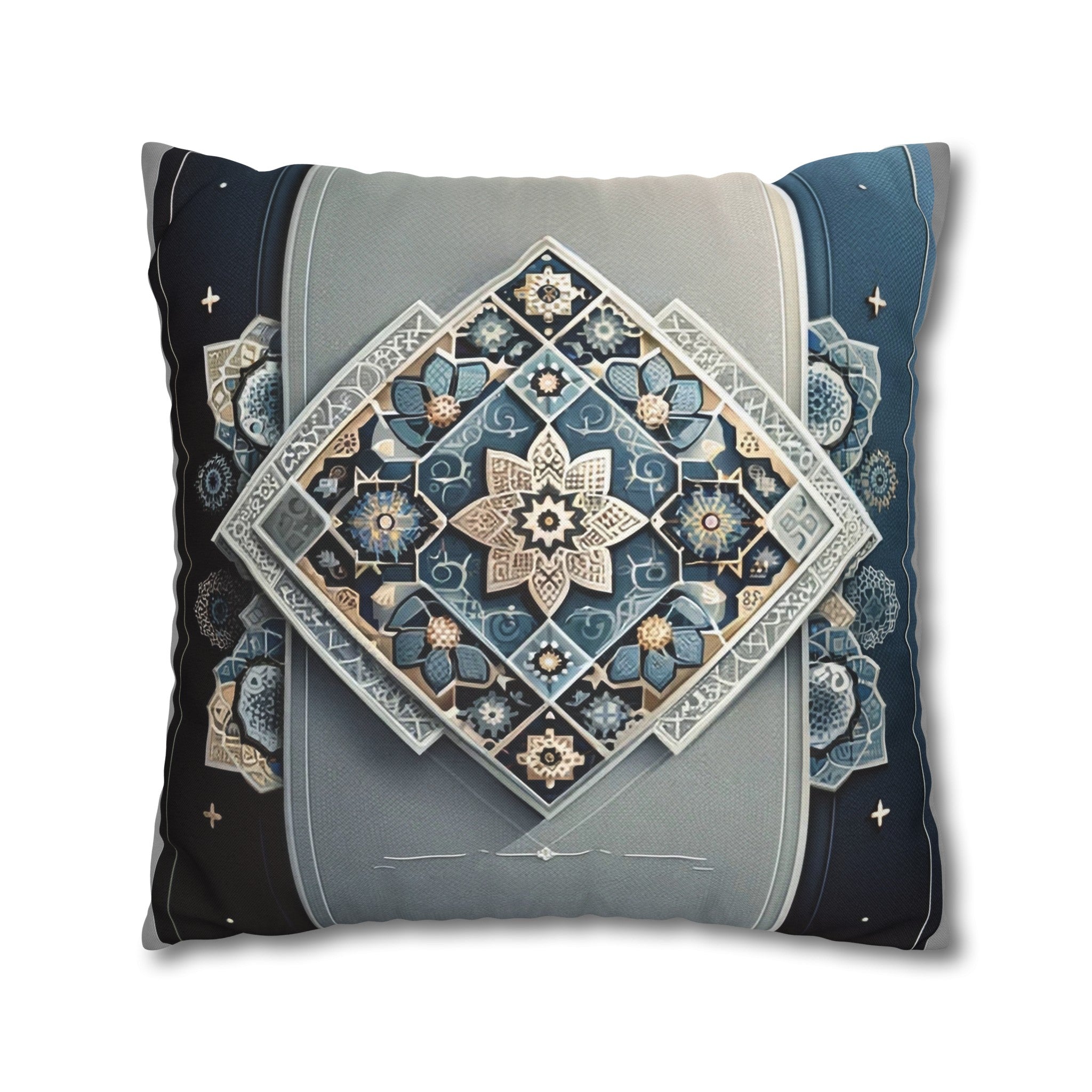 Islamic Art 7 - Polyester Square Pillowcase