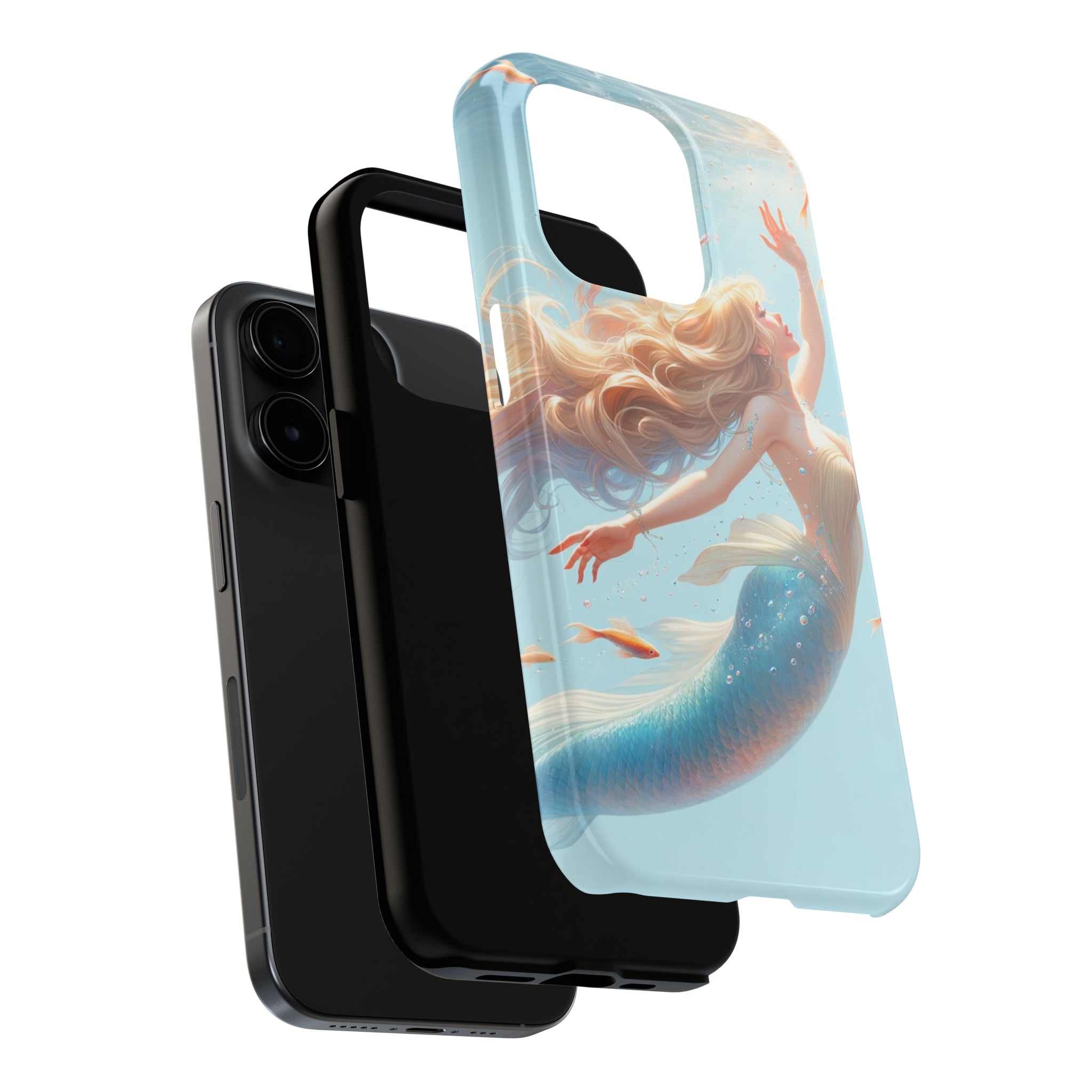 Blond mermaid - Tough Phone Case