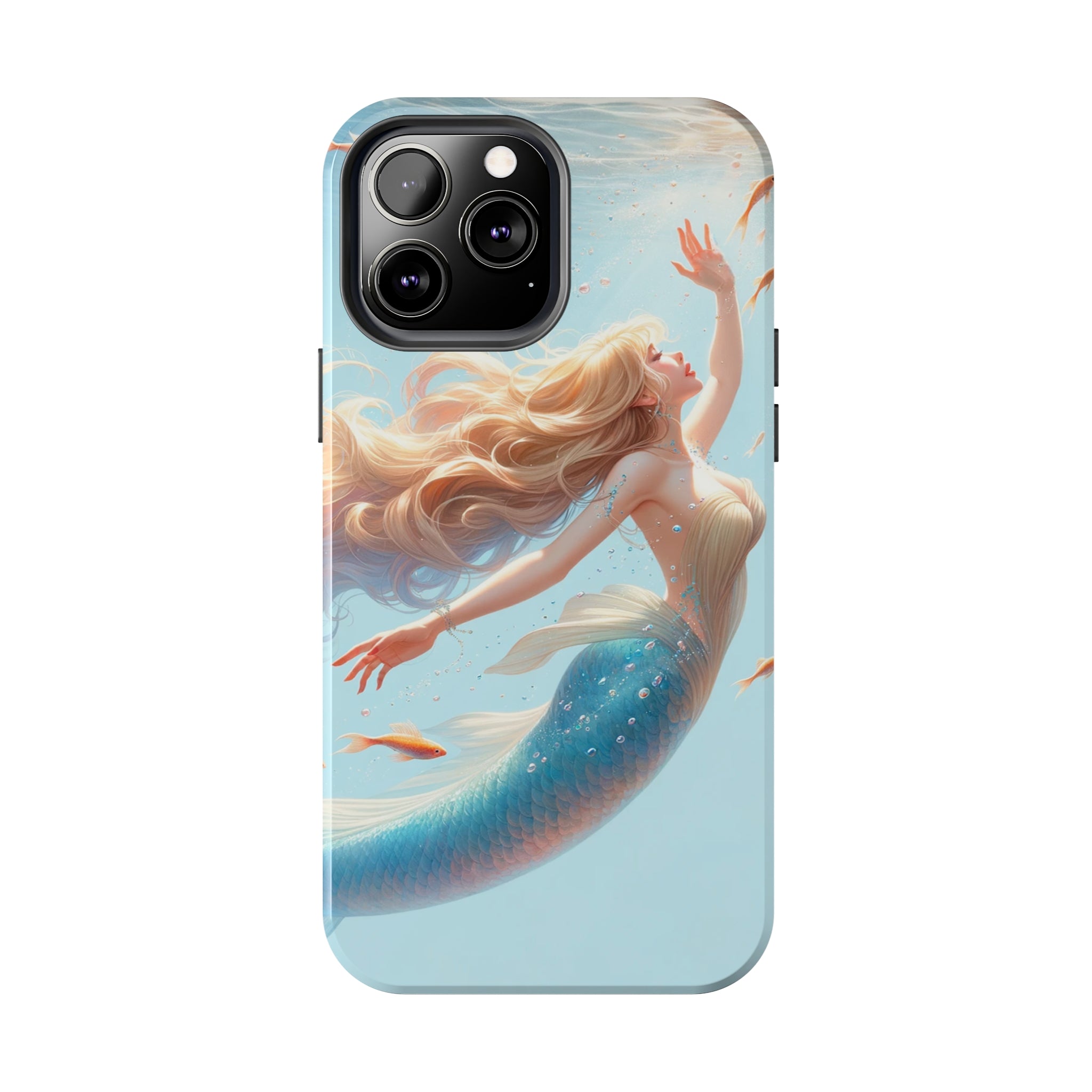 Blond mermaid - Tough Phone Case