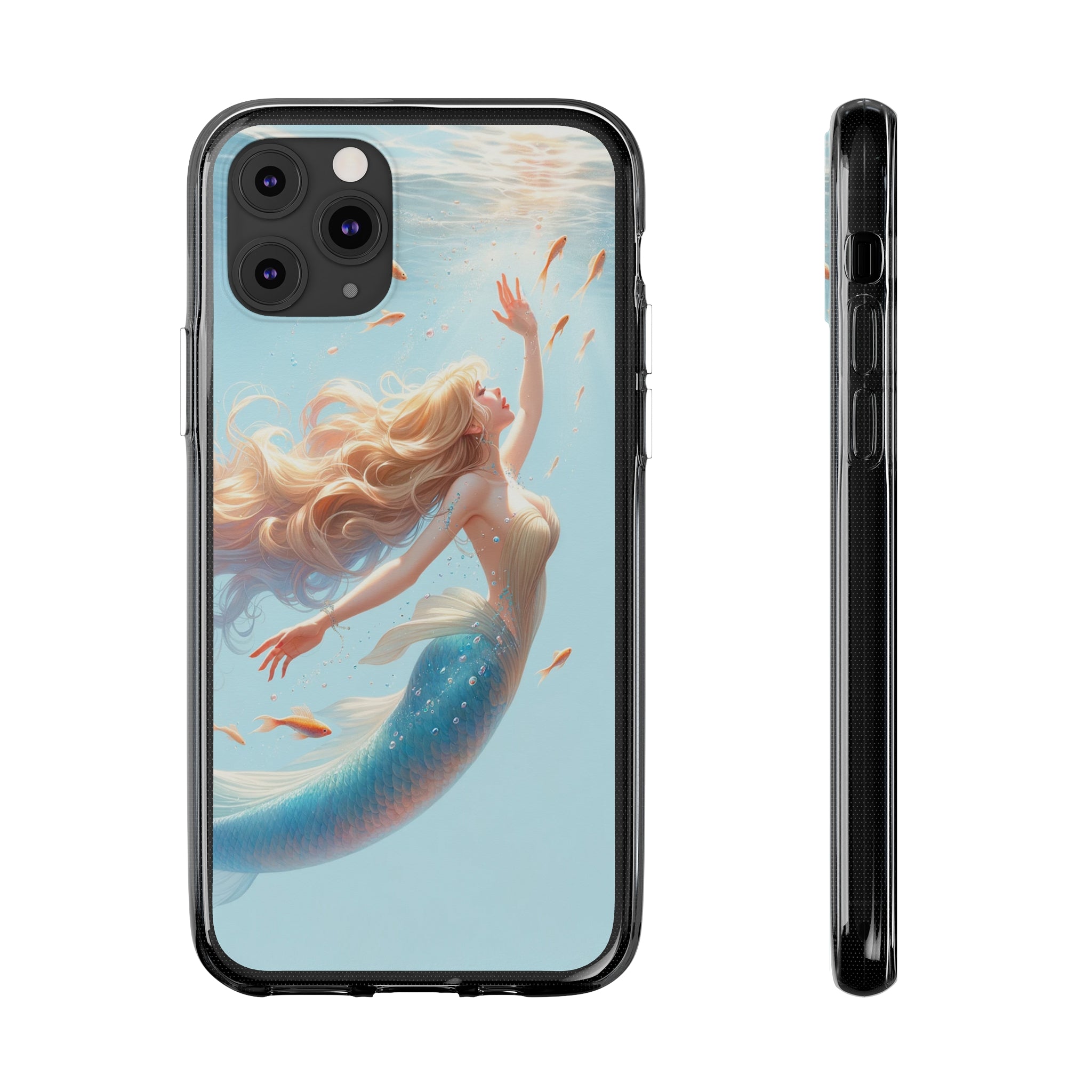 Blond Mermaid - Soft Phone Case