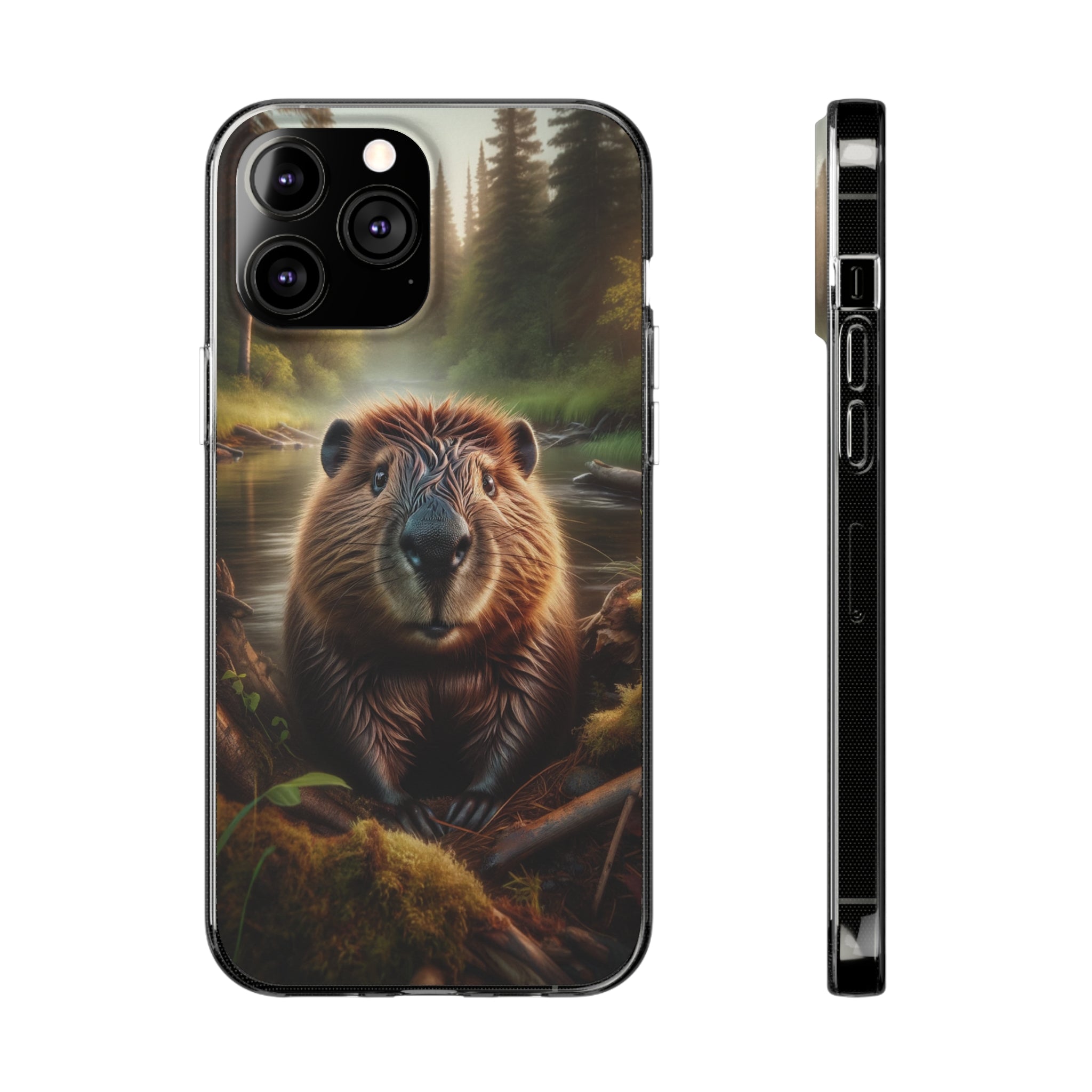 Sad Beaver - Soft Phone Case