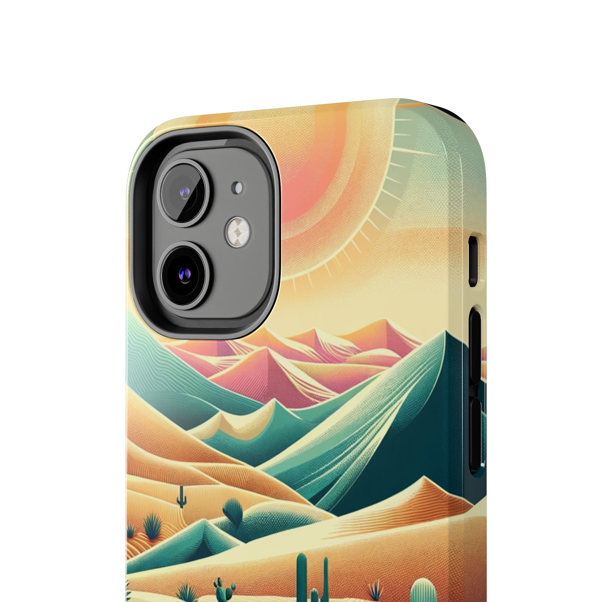 Iguana in the desert - Tough Phone Case