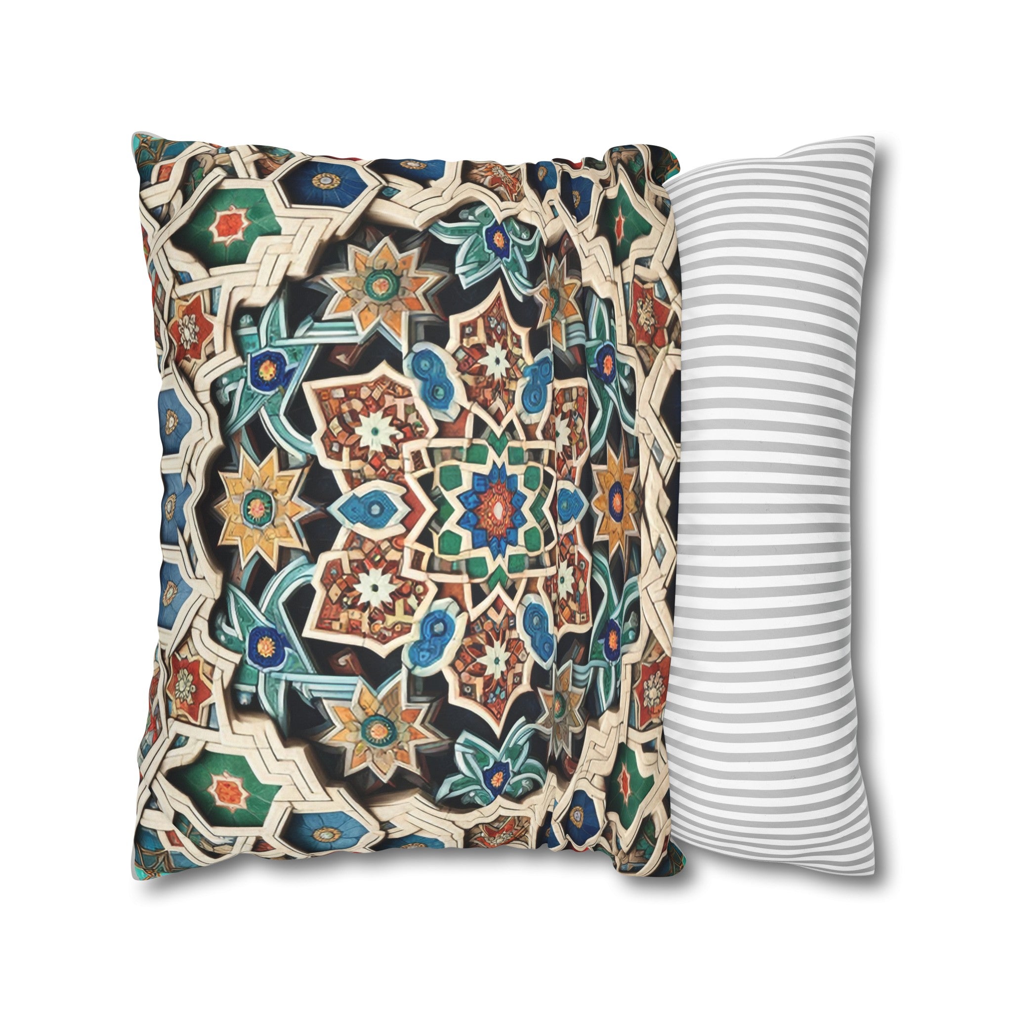 Persian Art (1) - Suede Square Pillowcase