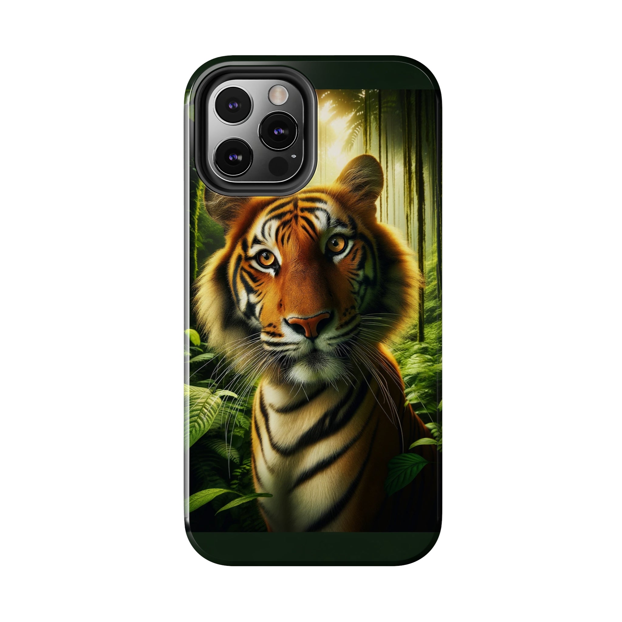 Curious Tiger - Tough Phone Case