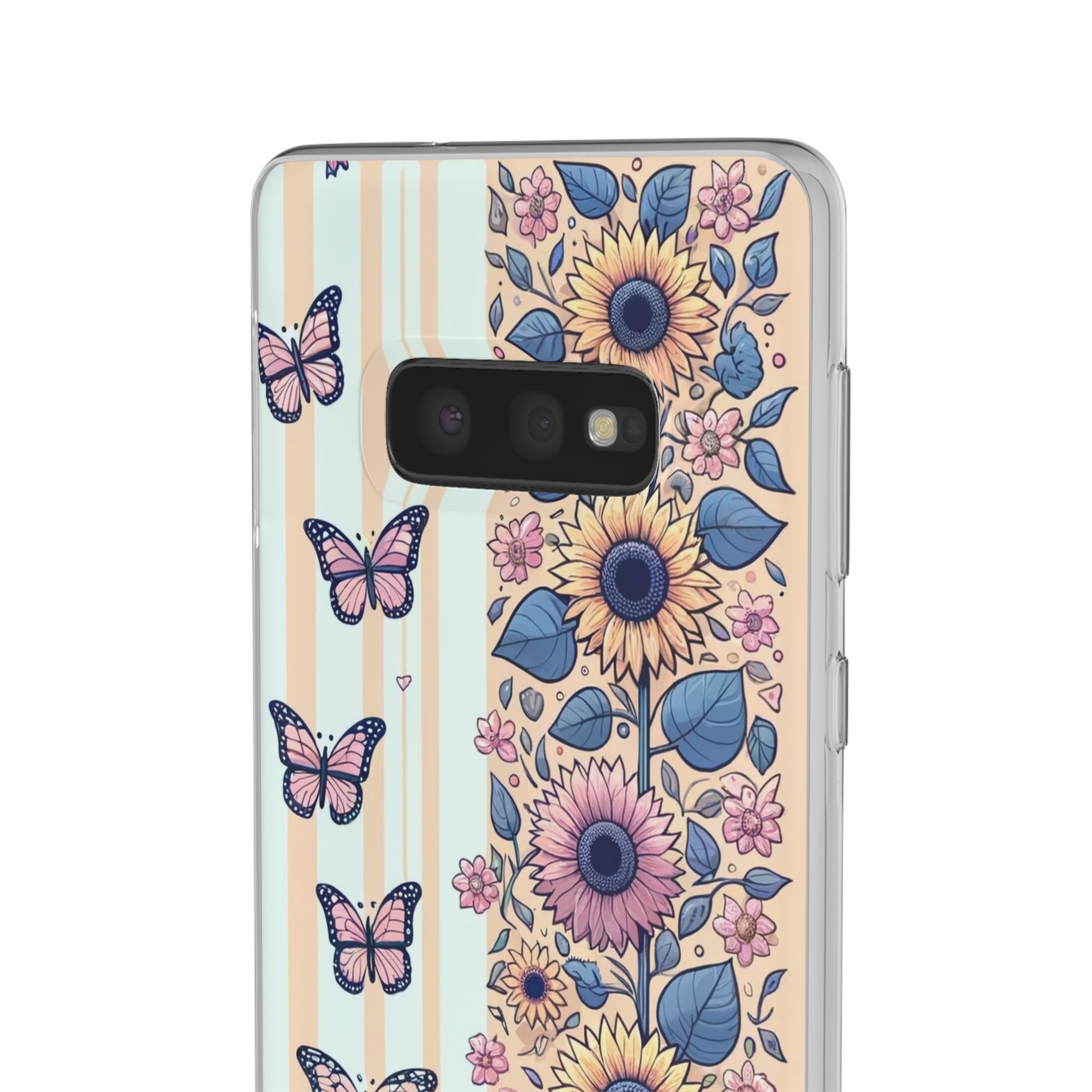 Sunflowers and butterflies - Flexi Case (Samsung only)