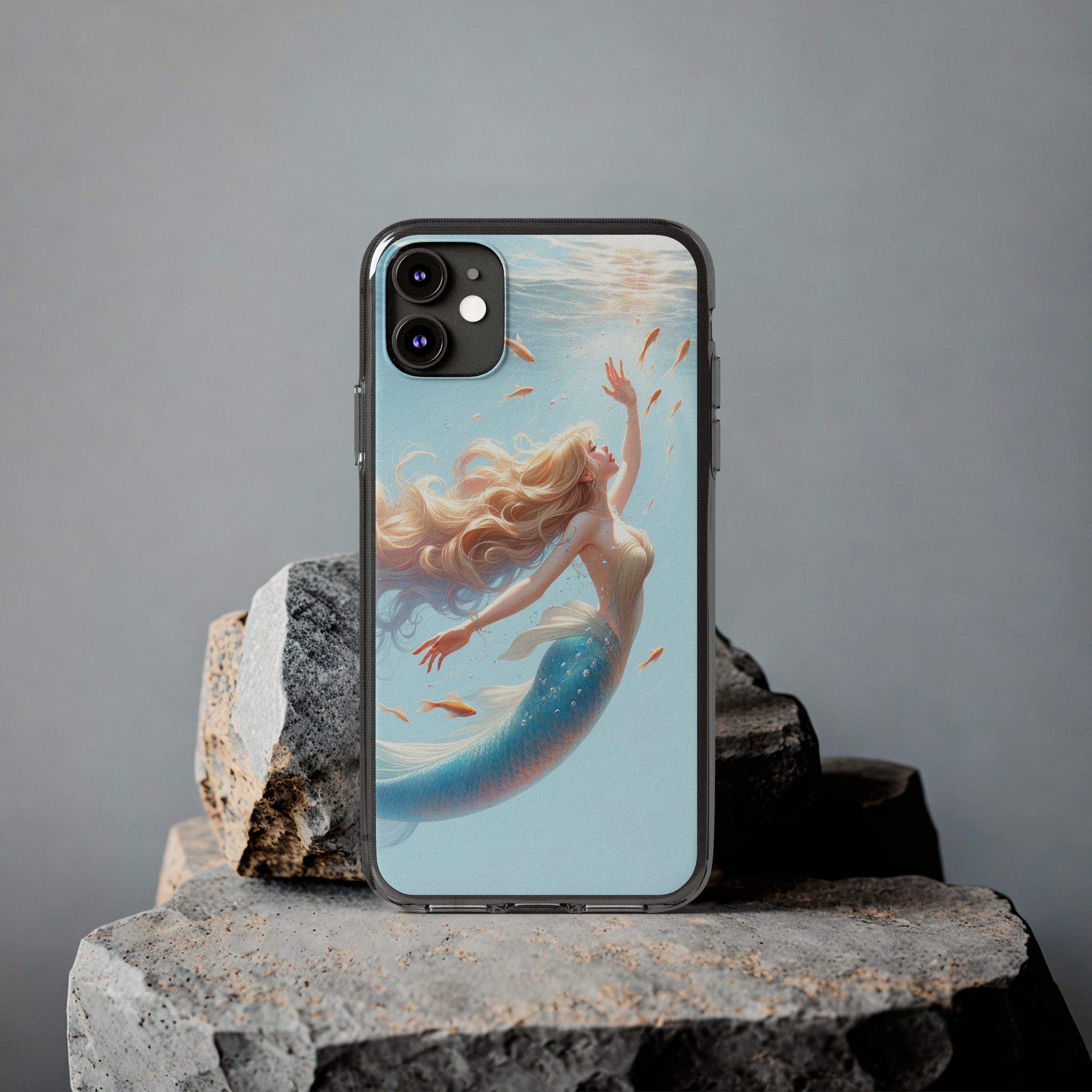 Blond Mermaid - Soft Phone Case