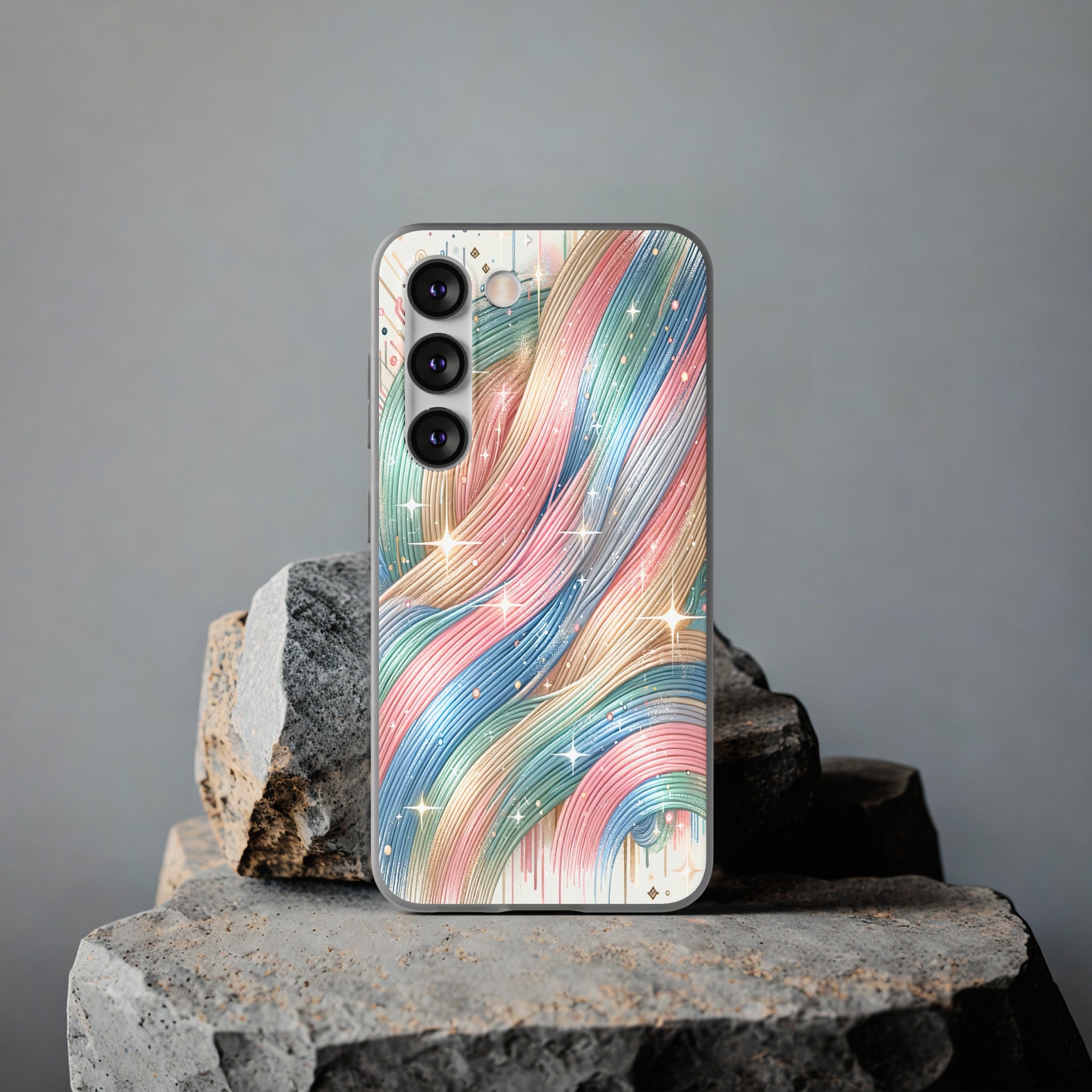 Pastel strokes - Flexi Case (Samsung only)