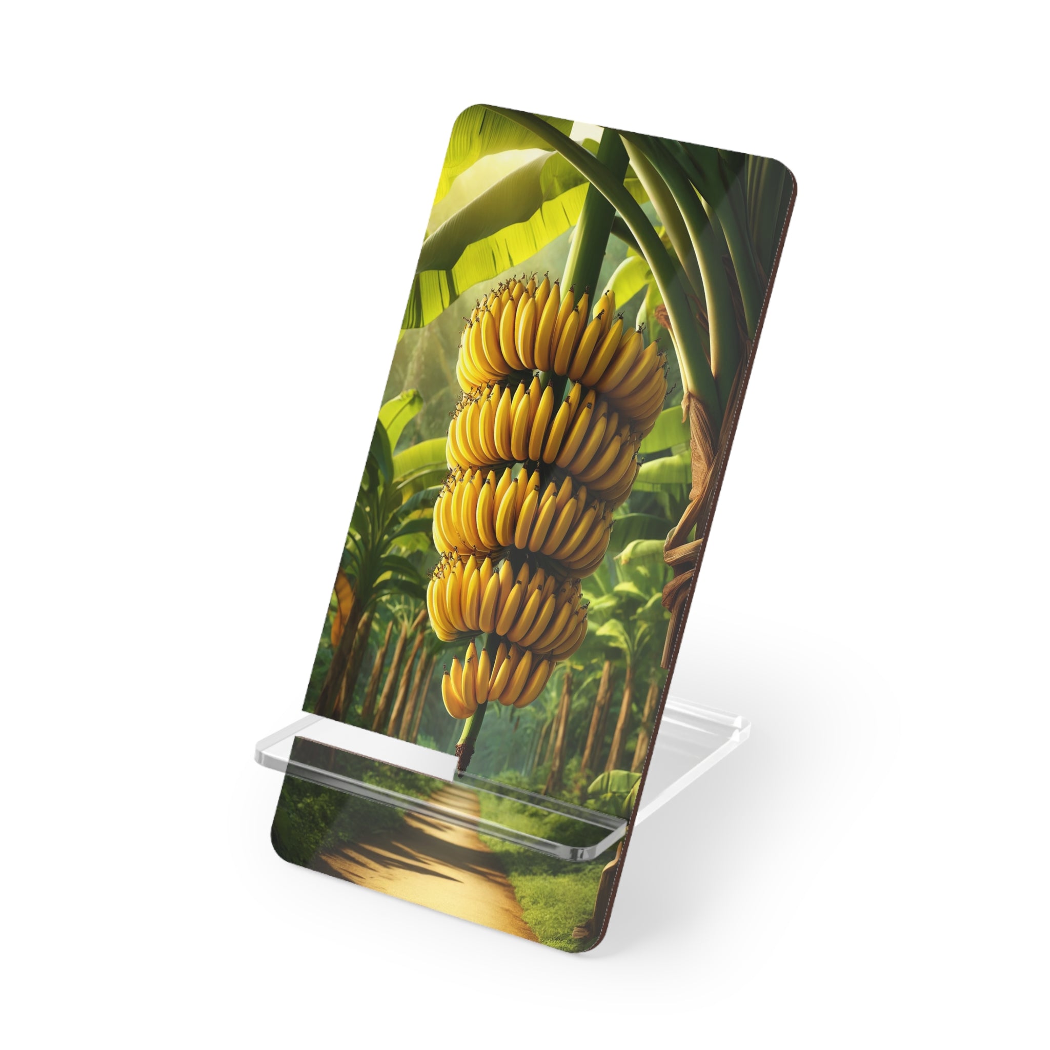 Bananas hanging on a tree - Smartphone Stand