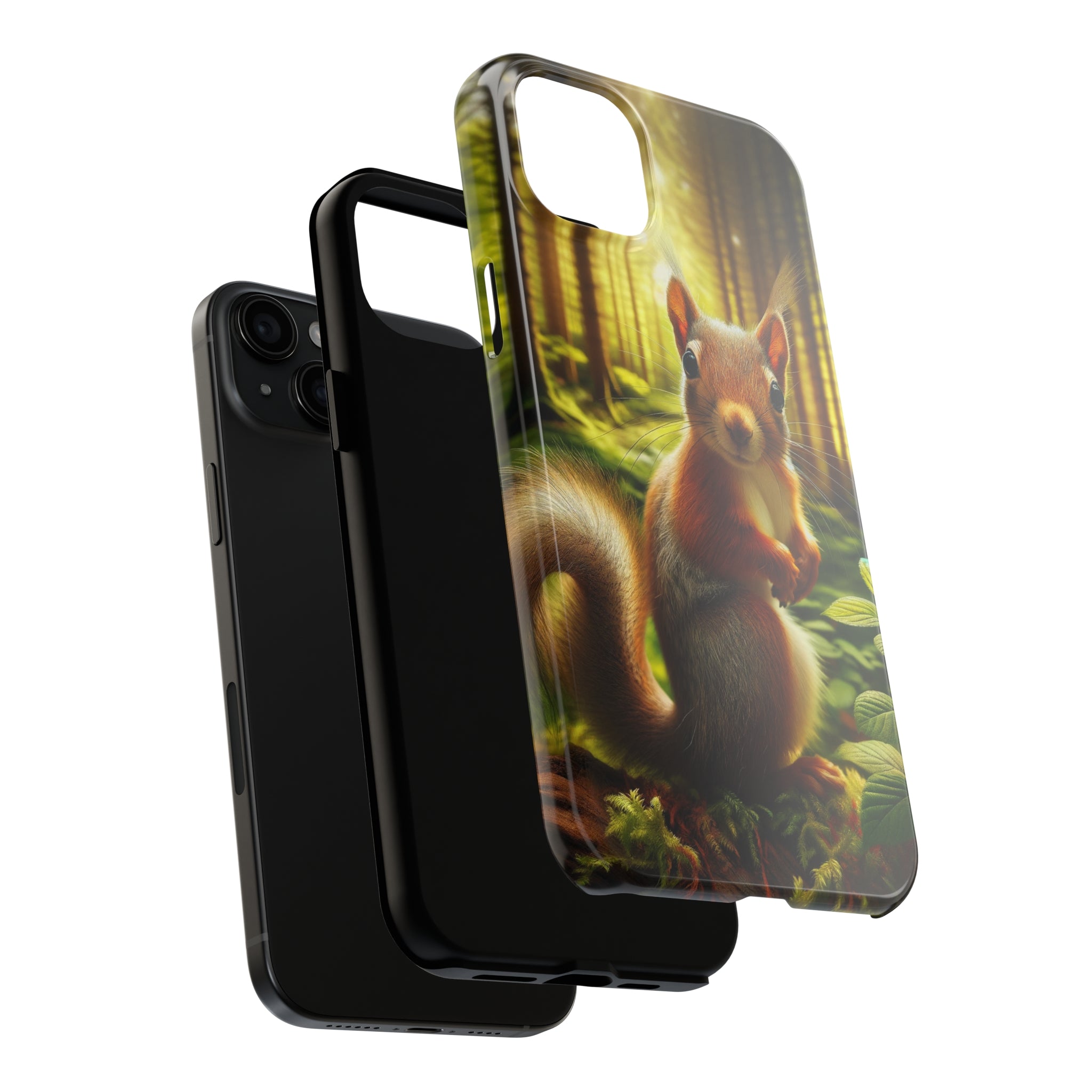 Curious squirrel - Tough Phone Case