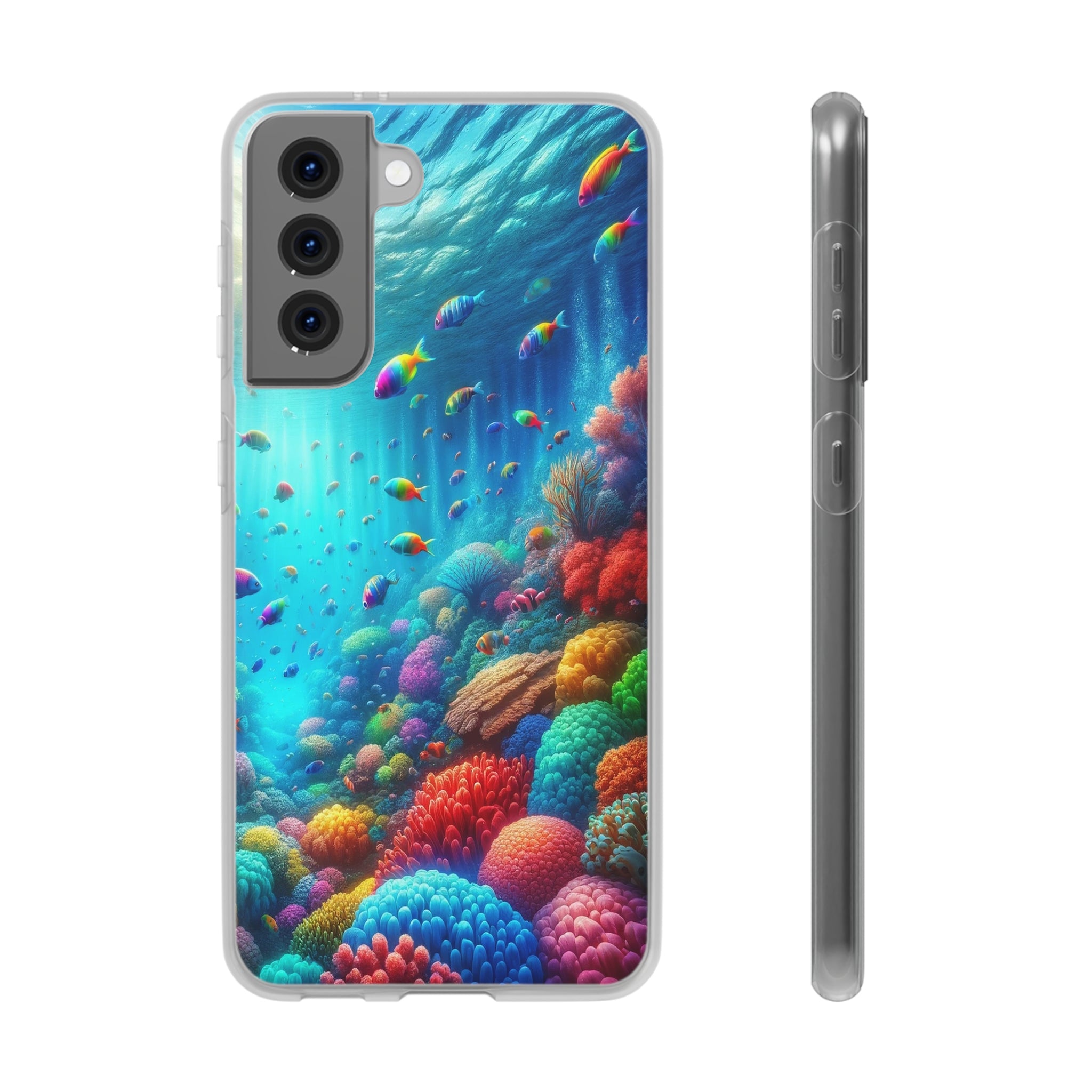 Colourful fish - Flexi Case (Samsung only)