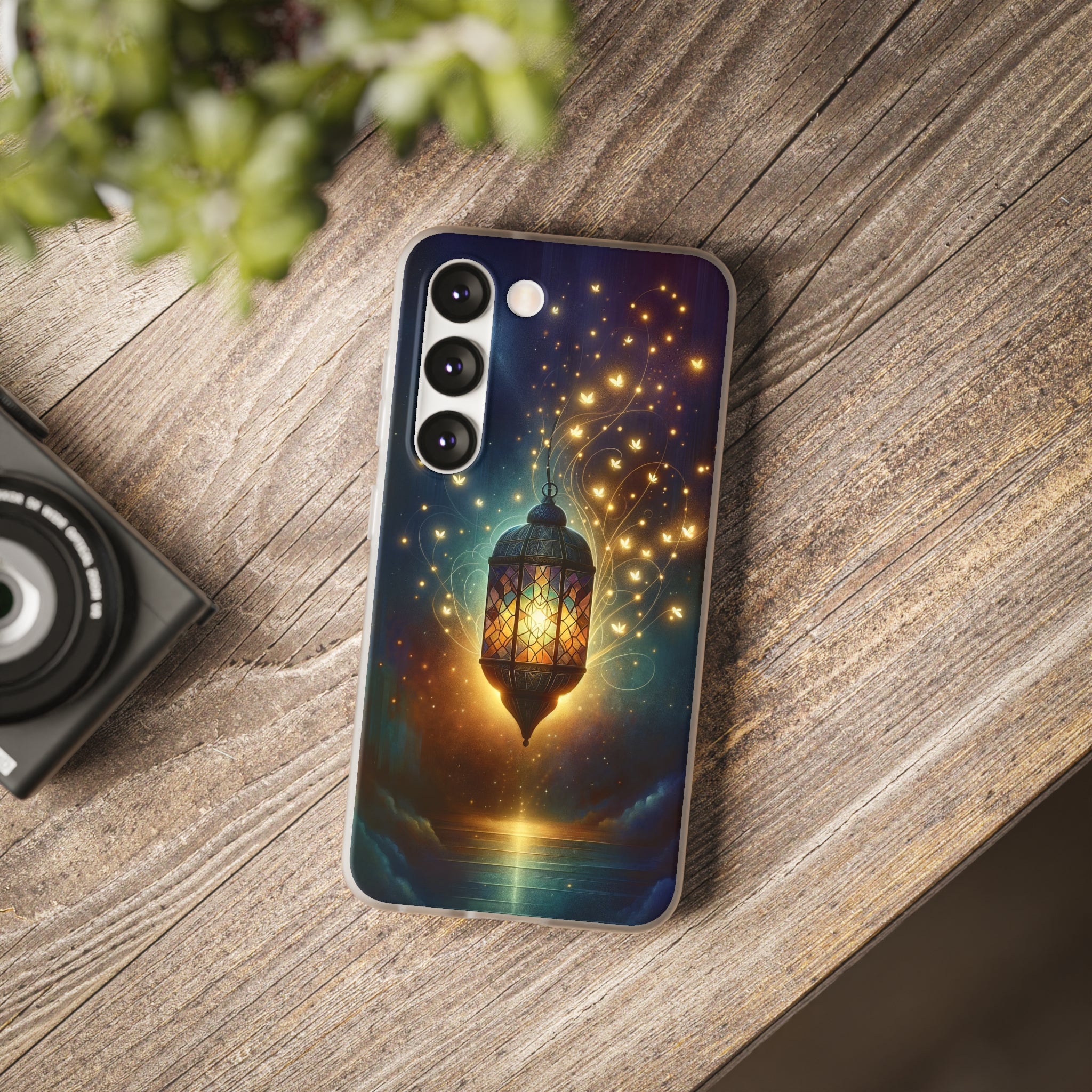 Lamp with fireflies - Flexi Case (Samsung only)