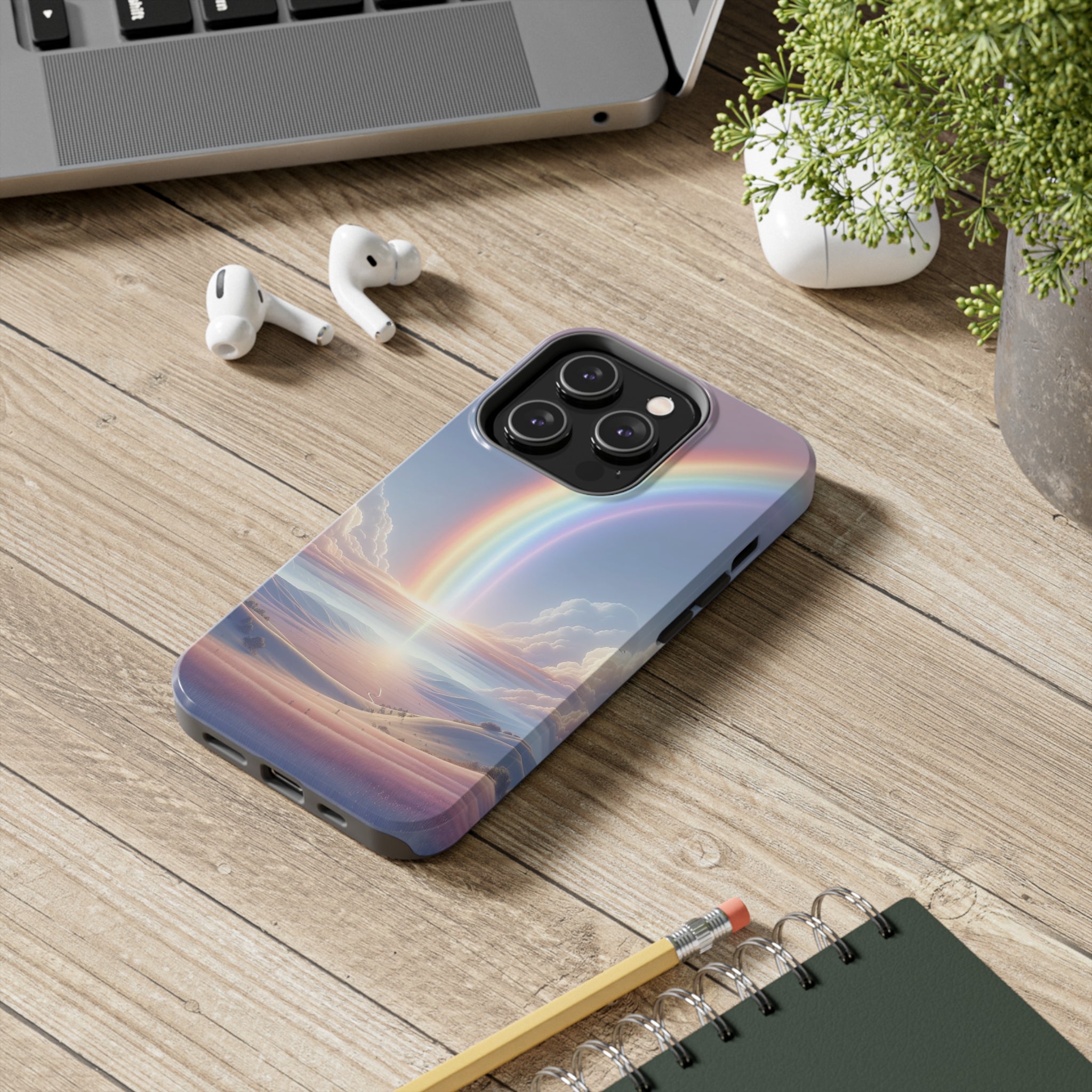 Half rainbow - Tough Phone Case