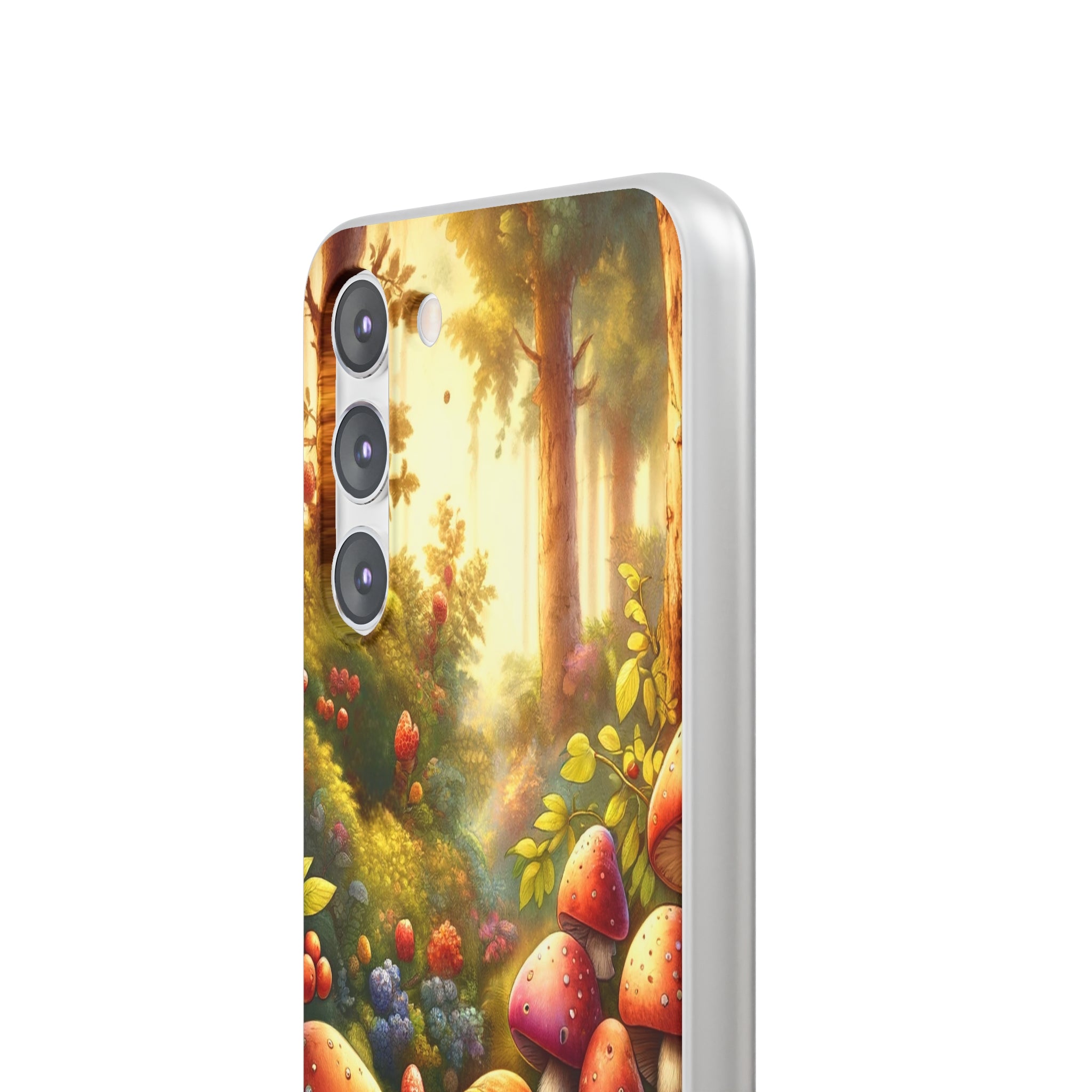 Gnome and mushrooms - Flexi Case (Samsung only)