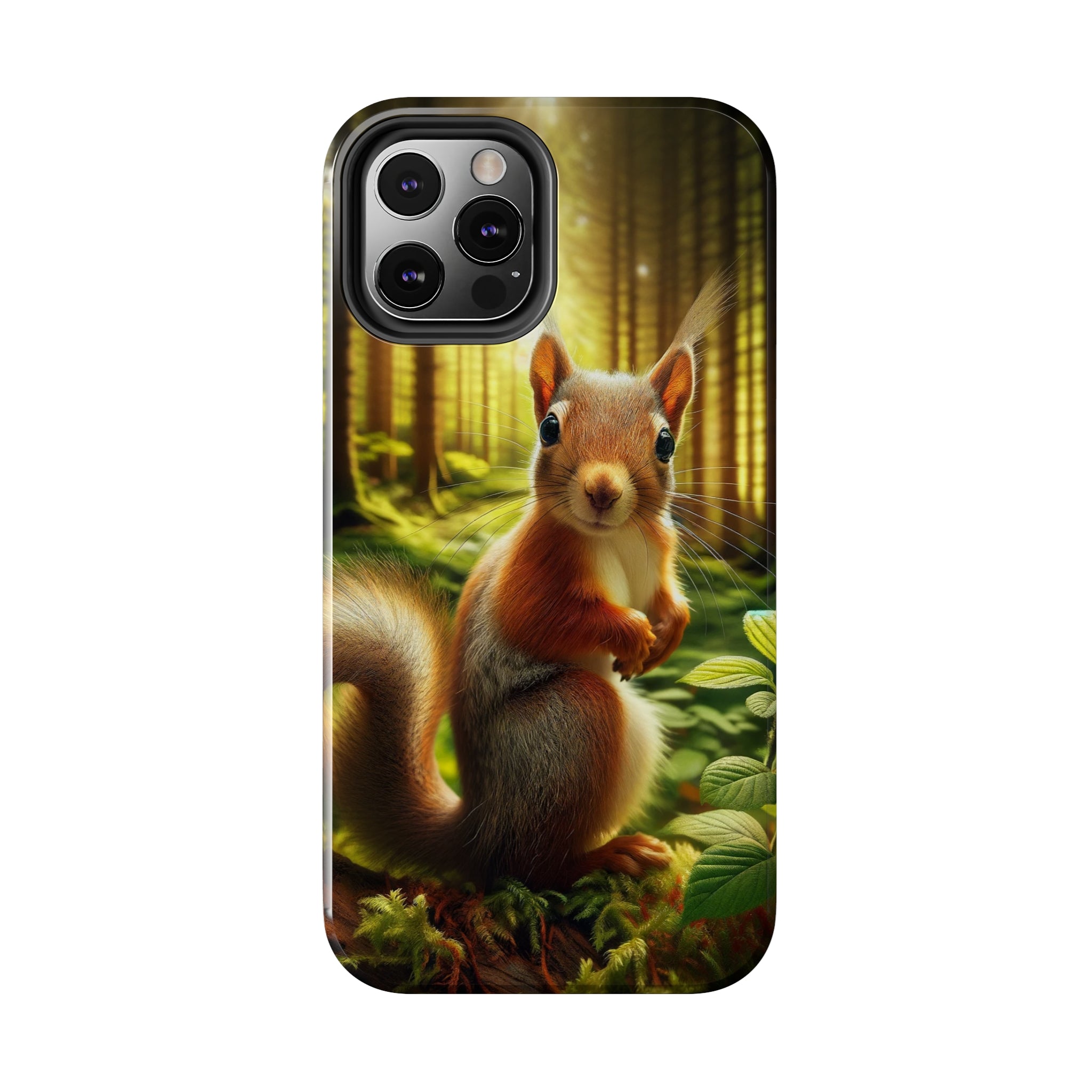 Curious squirrel - Tough Phone Case