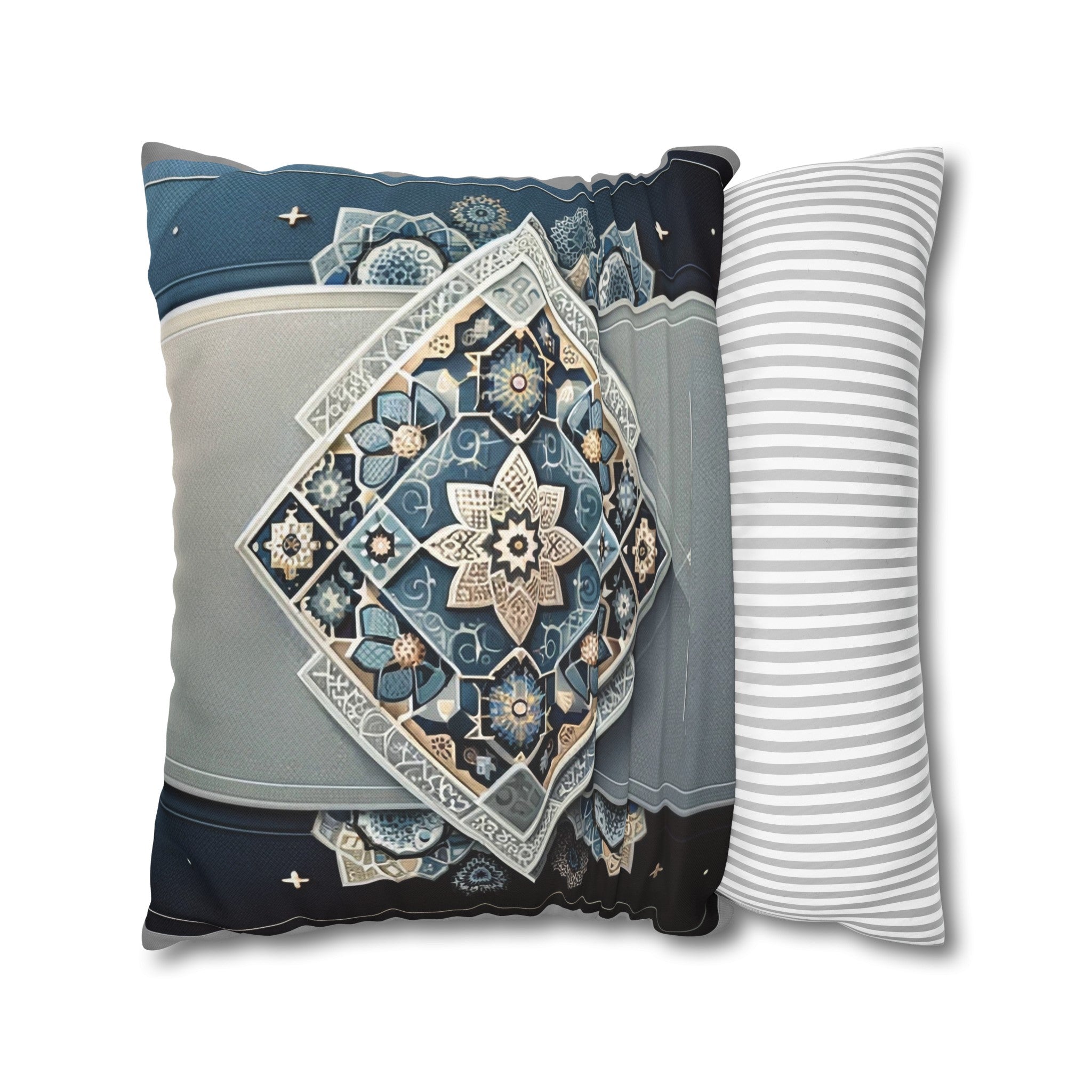 Islamic Art 7 - Polyester Square Pillowcase