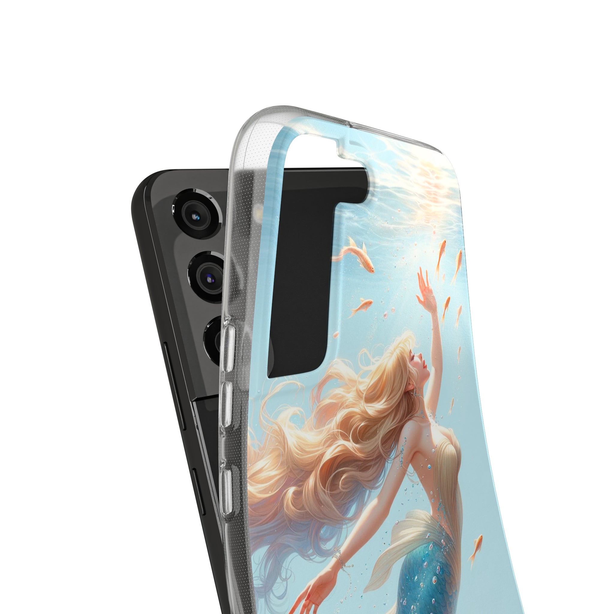 Blond Mermaid - Soft Phone Case