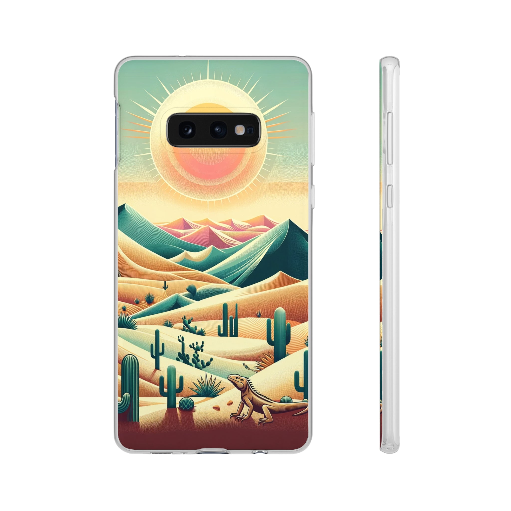 Iguana in the desert - Flexi Case (Samsung only)