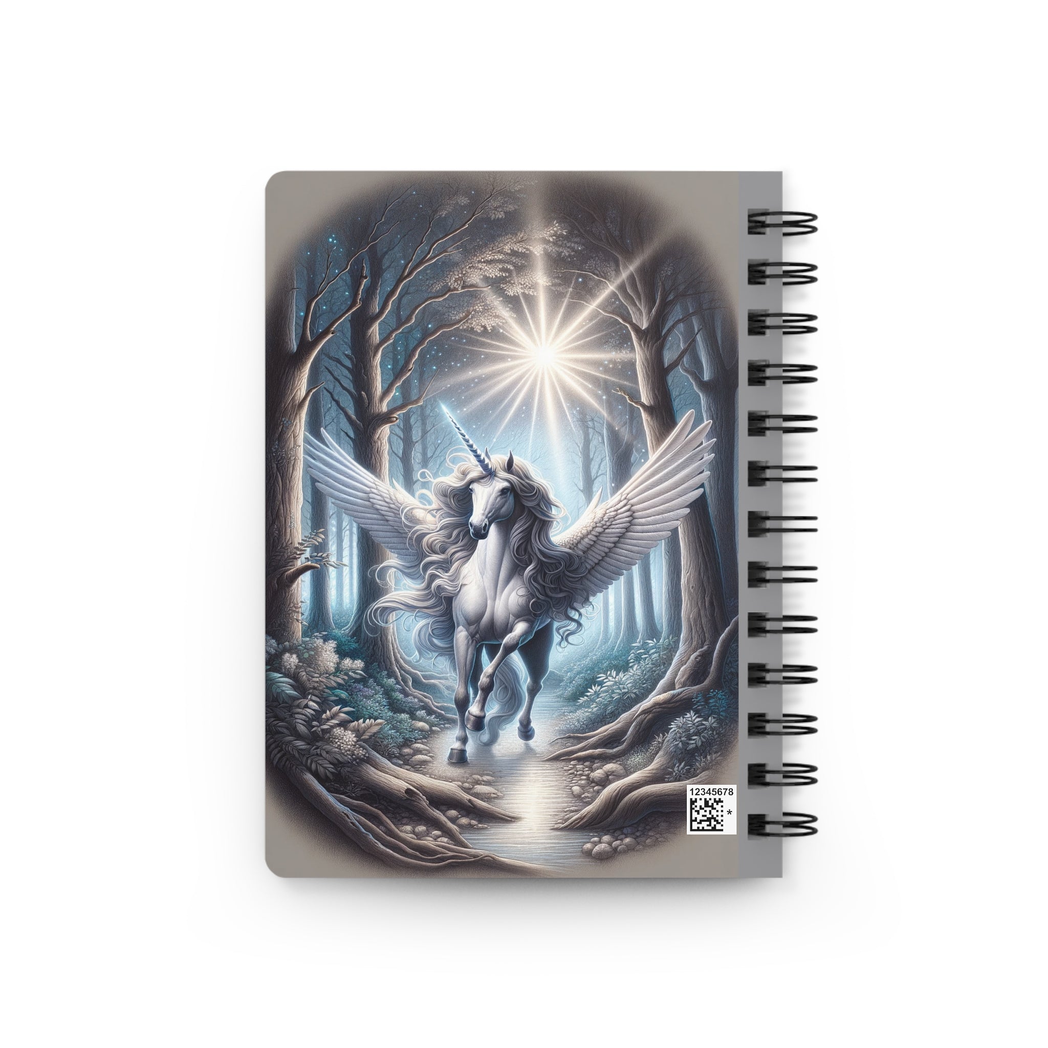 Unicorn 1 - Spiral Notebook