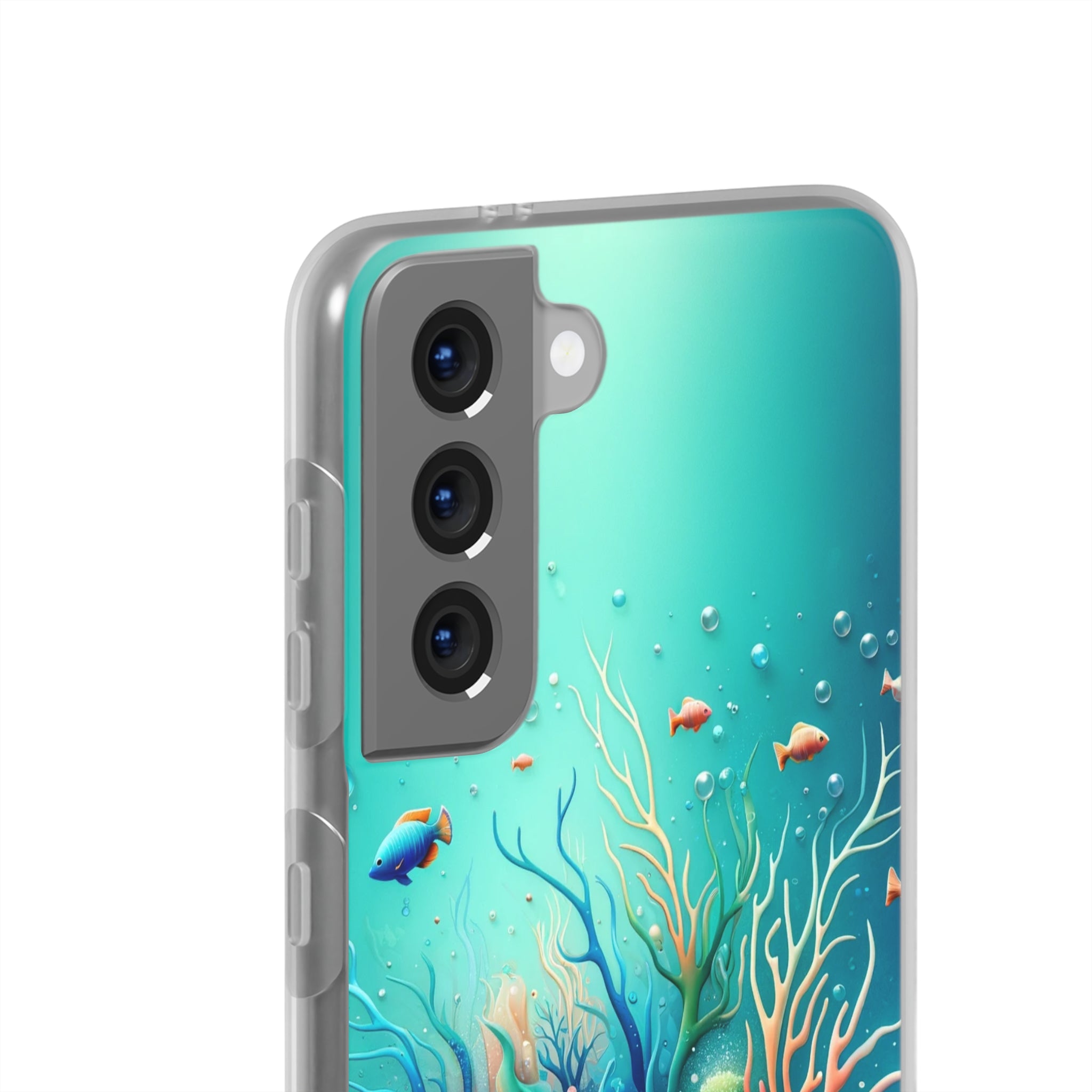 Fish around coral reef - Flexi Case (Samsung only)